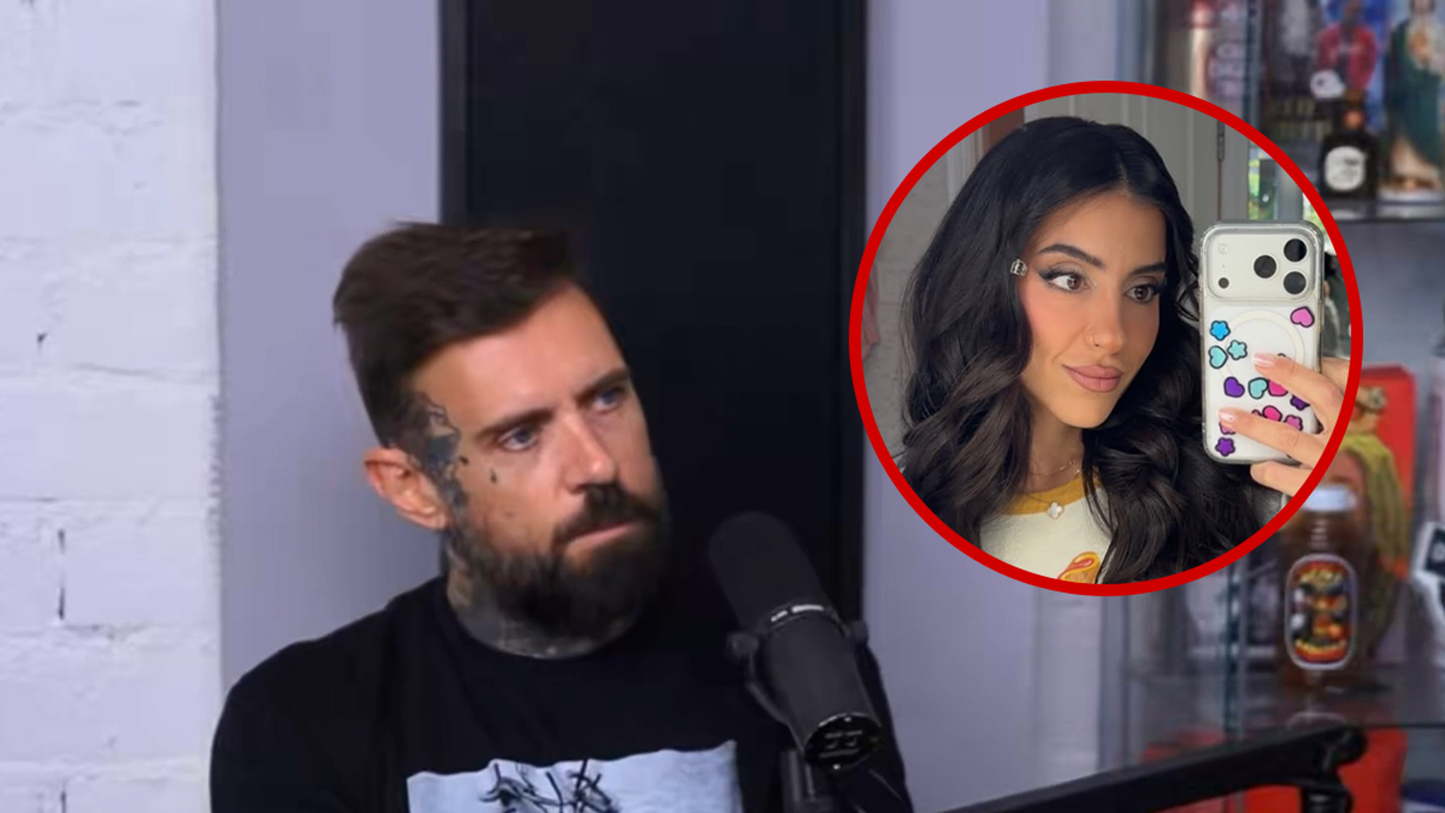 Adam22 and Lena The Plug posing together