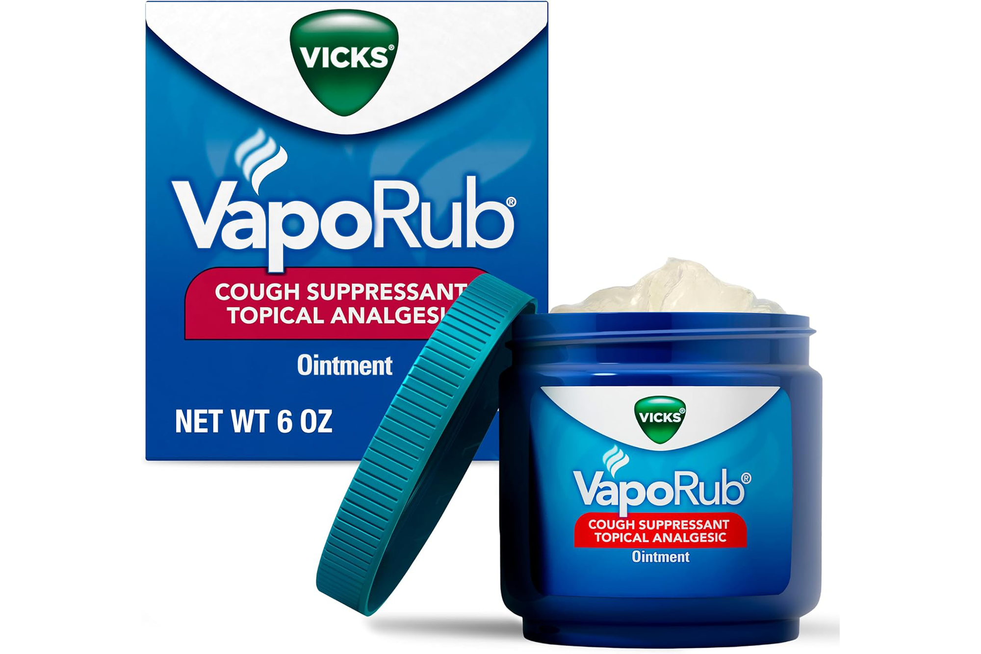 Vicks VapoRub, Original, Cough Suppressant