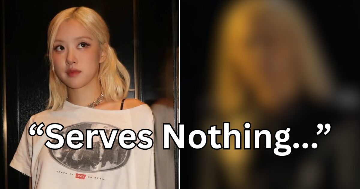 BLACKPINK Rosé’s Outfit For “Paris Fashion Week” Sparks Major Criticism
