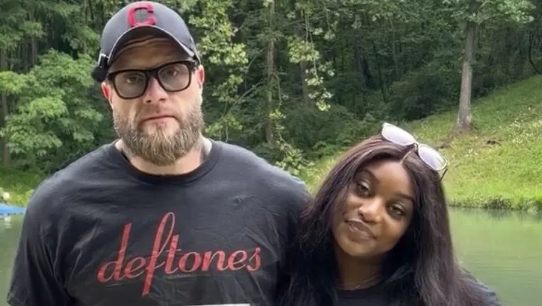 Dalton and Sako posing together before their divorce announcement