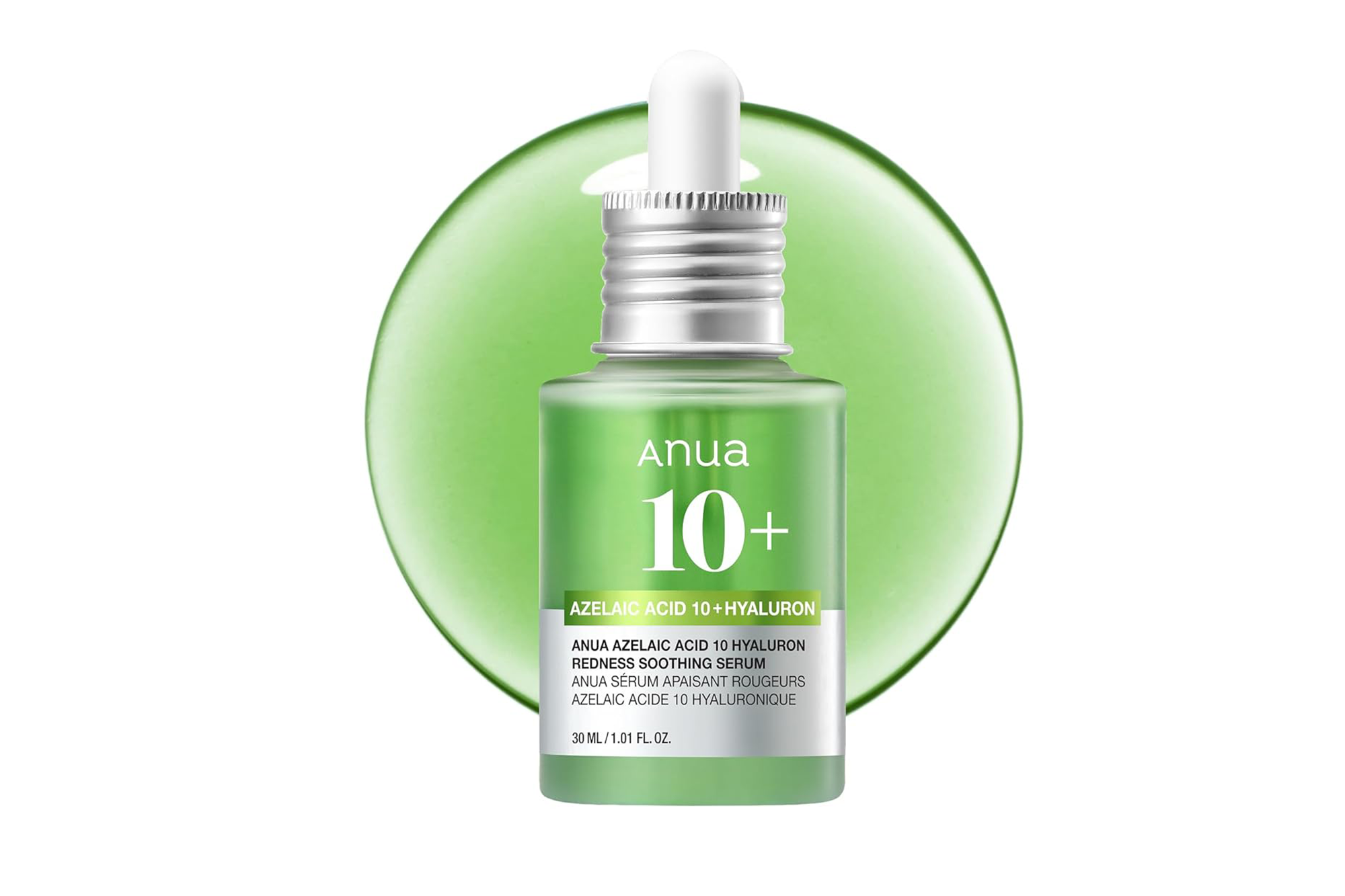 Anua Azelaic Acid 10 Hyaluron Redness Soothing Serum.