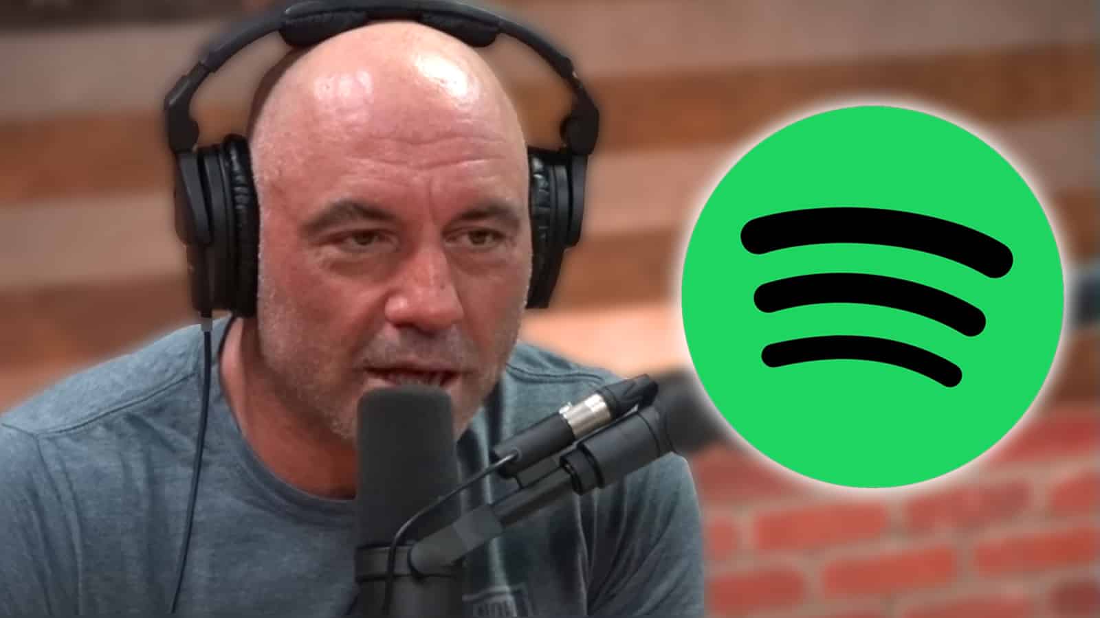 joe rogan and spotify logo
