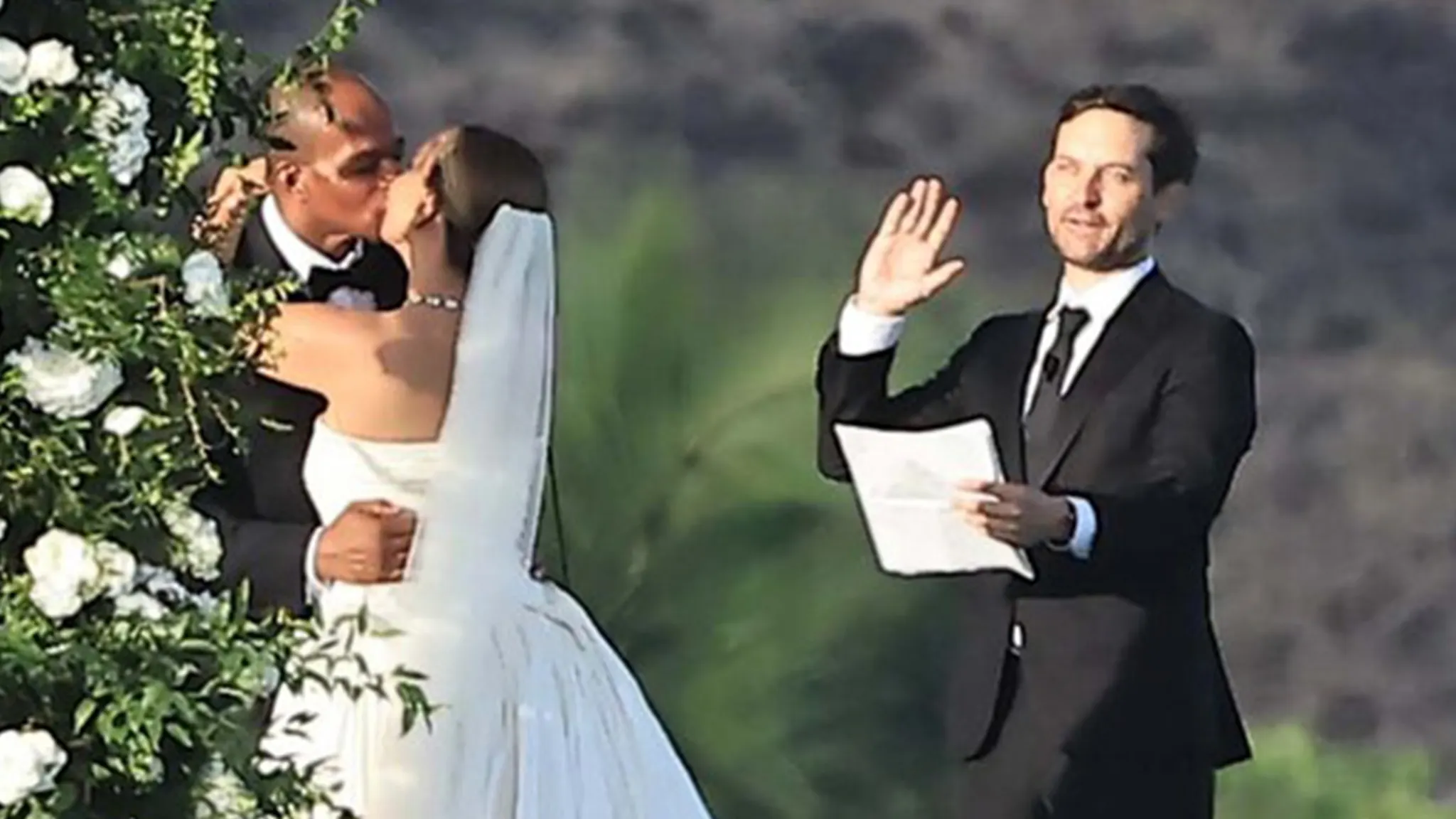 Tobey Maguire Officiates Ex-Wife's Wedding to New Billionaire Heir Husband
