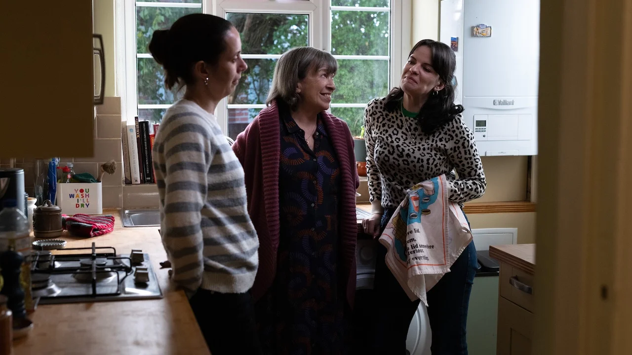 Kate O’Flynn, Marion Bailey and Alice Bailey Johnson in “Tender Loving Care”