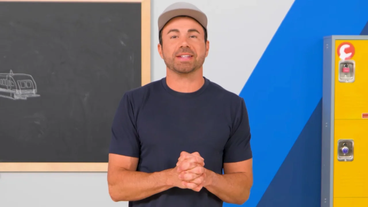 Mark Rober in Class CrunchLabs (Photo