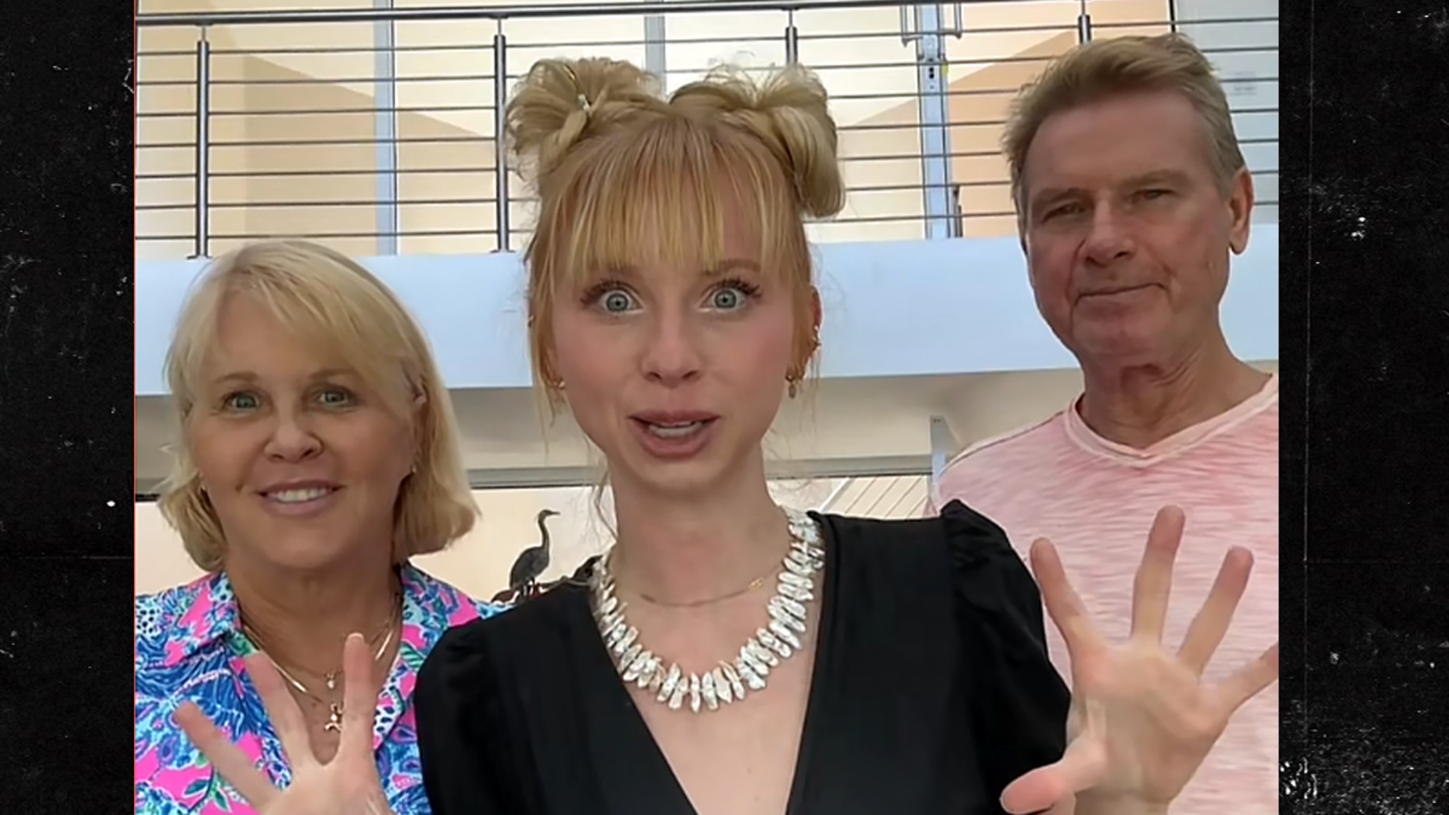 TikTok creator Kirby Johnson's father Gordon Johnson following his domestic dispute arrest