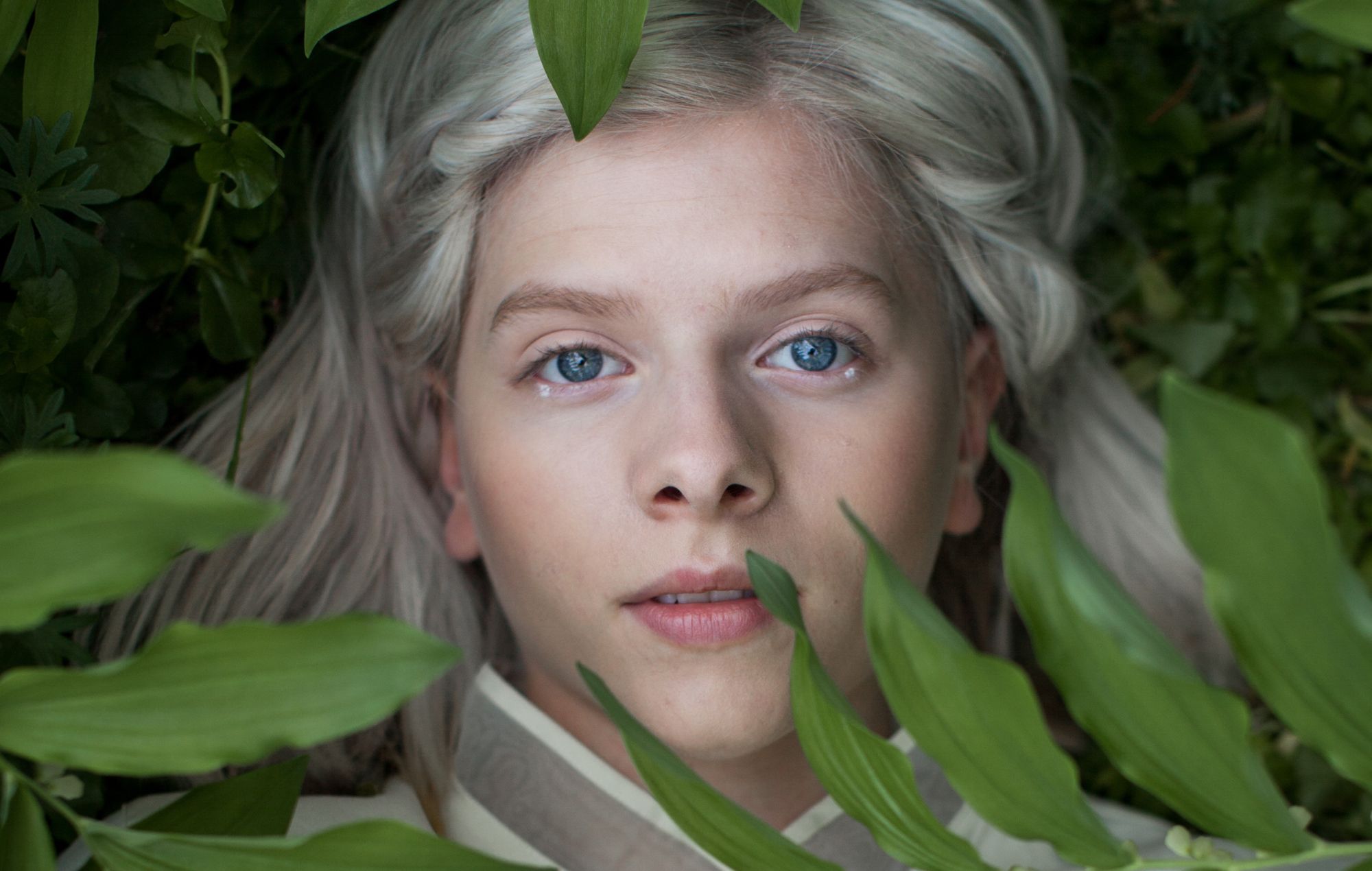 Aurora performing live on stage