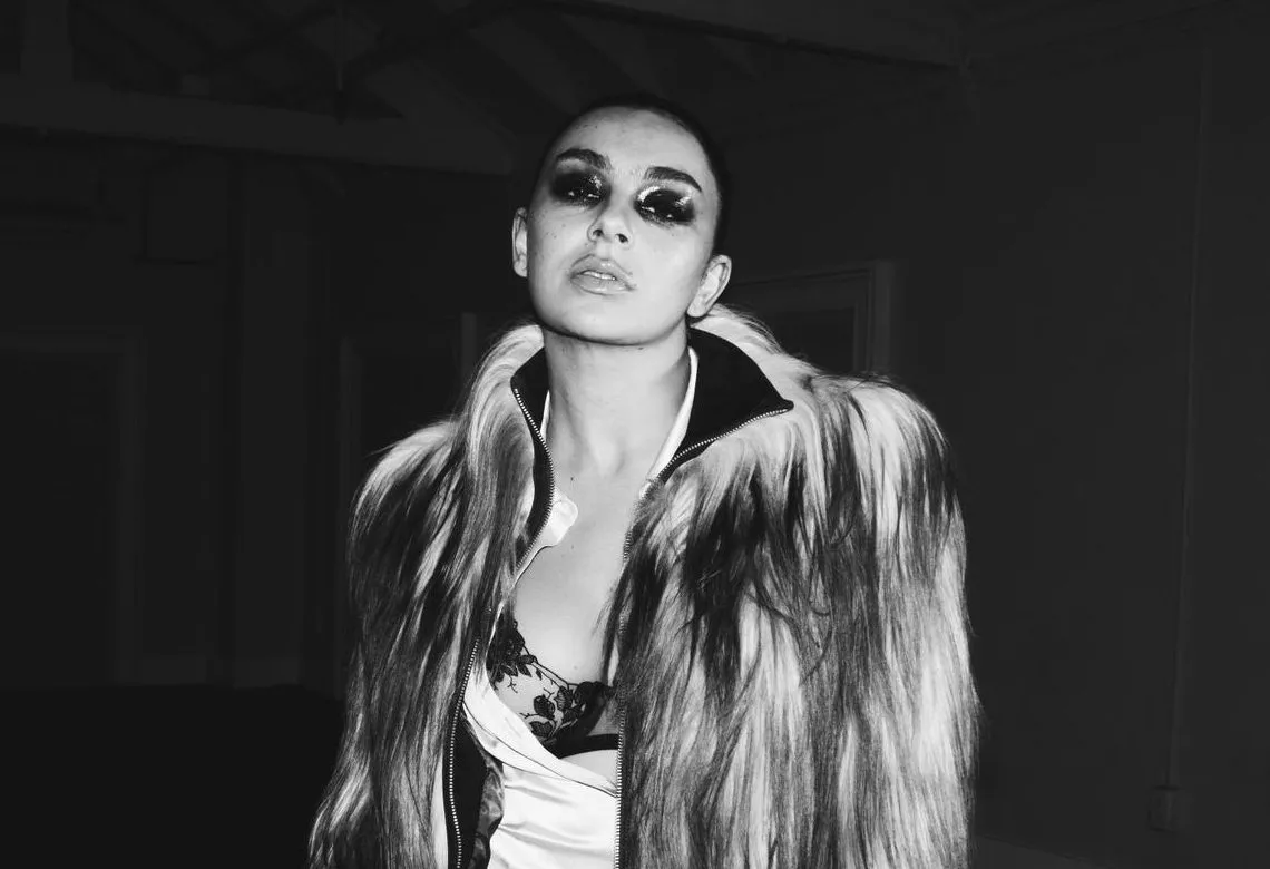 Charli xcx announcing her Music, Fashion, Film tour dates across Europe.