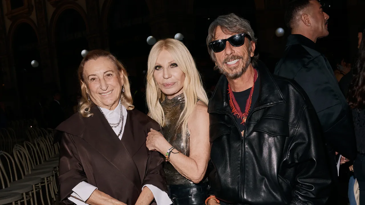Donatella! Miuccia! Pierpaolo! The Vogue World 2026 Front Row Was a Mount Rushmore of Italian Fashion