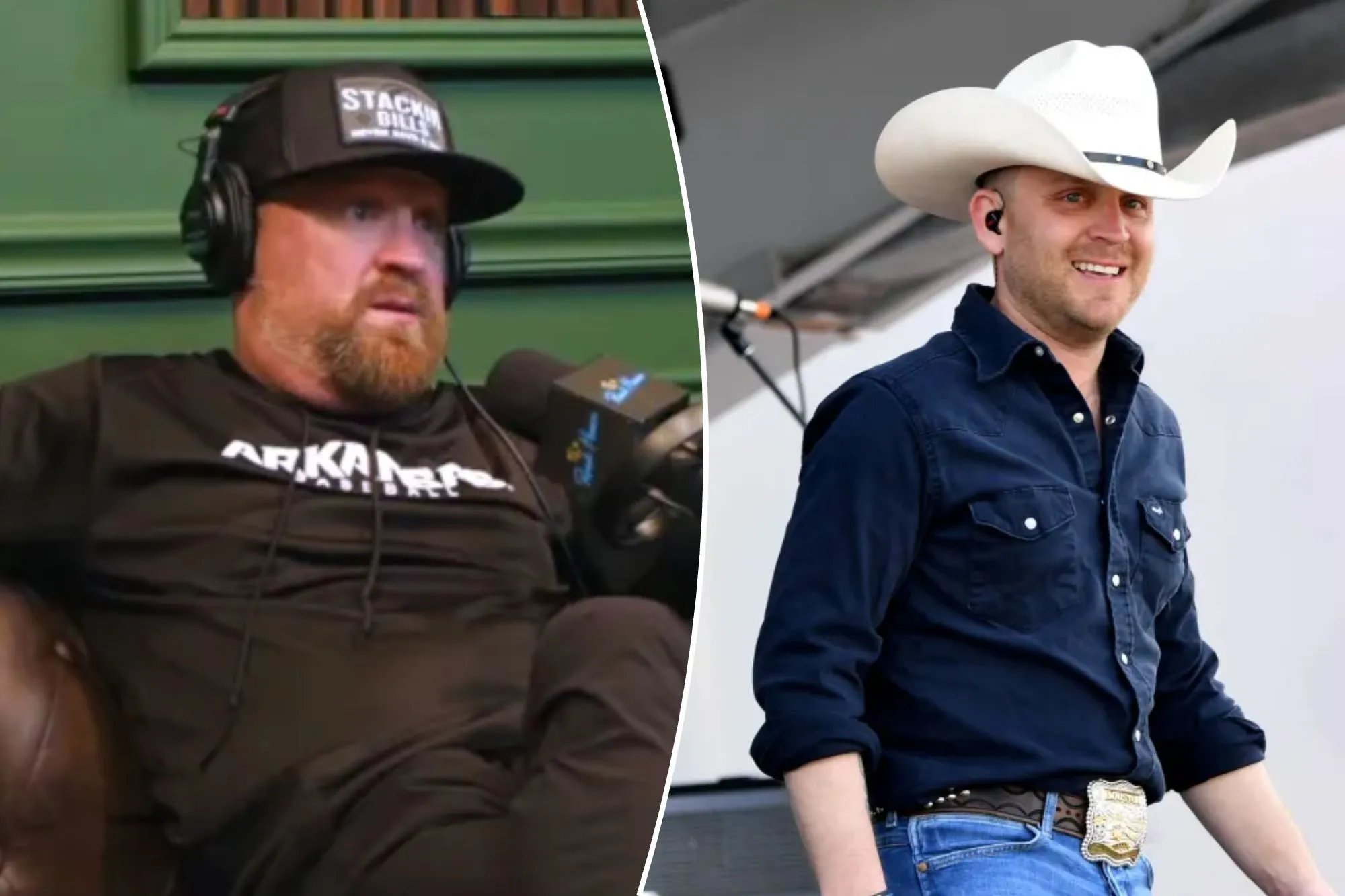 Justin Moore in the story: Justin Moore Breaks Silence on Cancer Scare After Fan Neck Concern