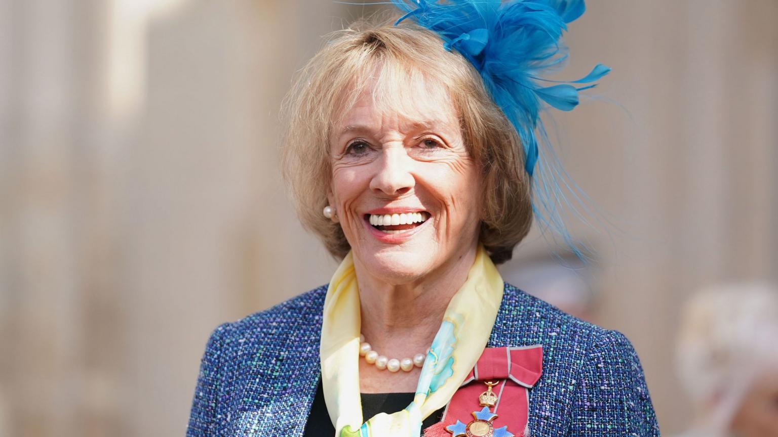 Broadcaster Esther Rantzen speaking publicly