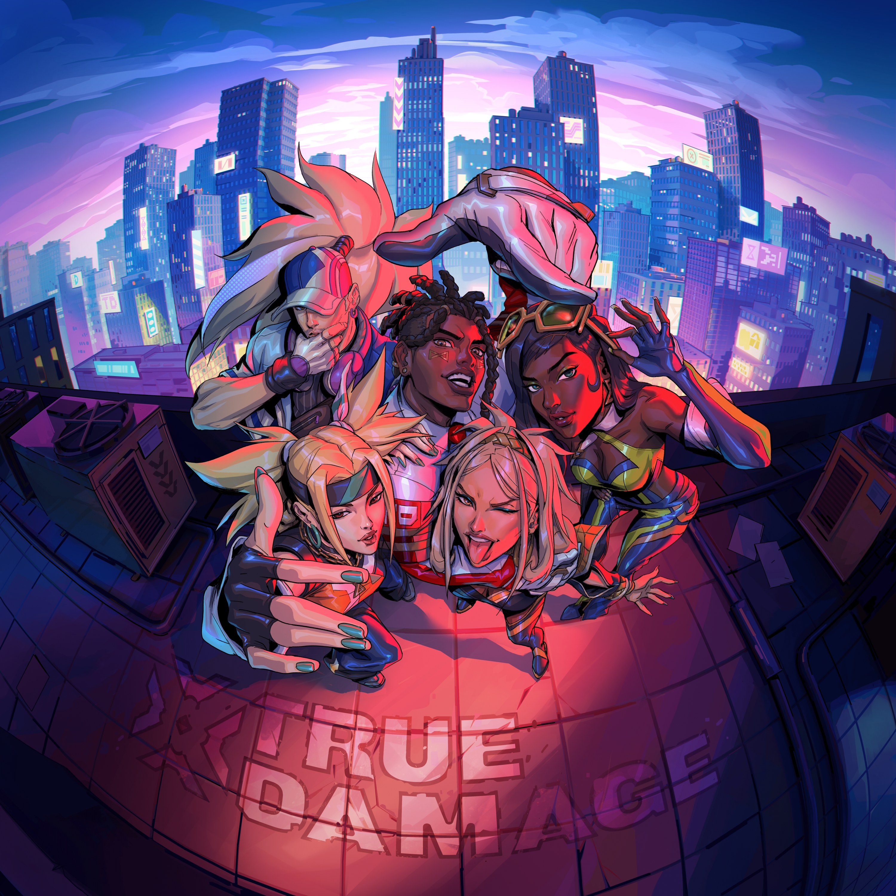 Soyeon and (g)i-dle in the story: (G)I-DLE's Soyeon Reunites With Virtual Group True Damage For LoL Worlds Anthem