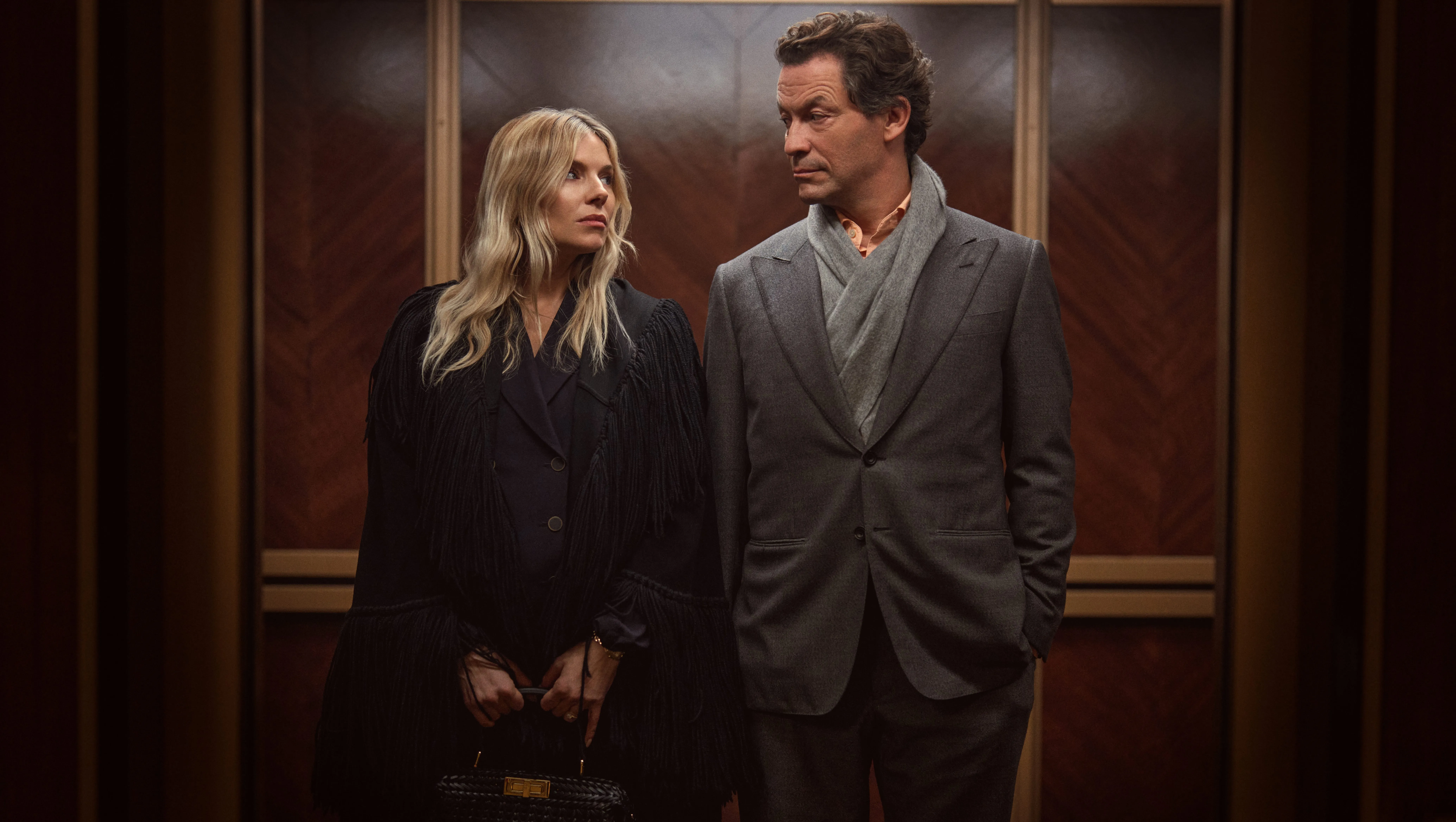 Dominic West and Sienna Miller star in the upcoming television drama War