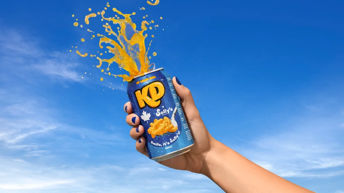 Kraft and Kraft Dinner in the story: Kraft Drops Mac & Cheese Cream Soda—But US Fans Are Out of Luck