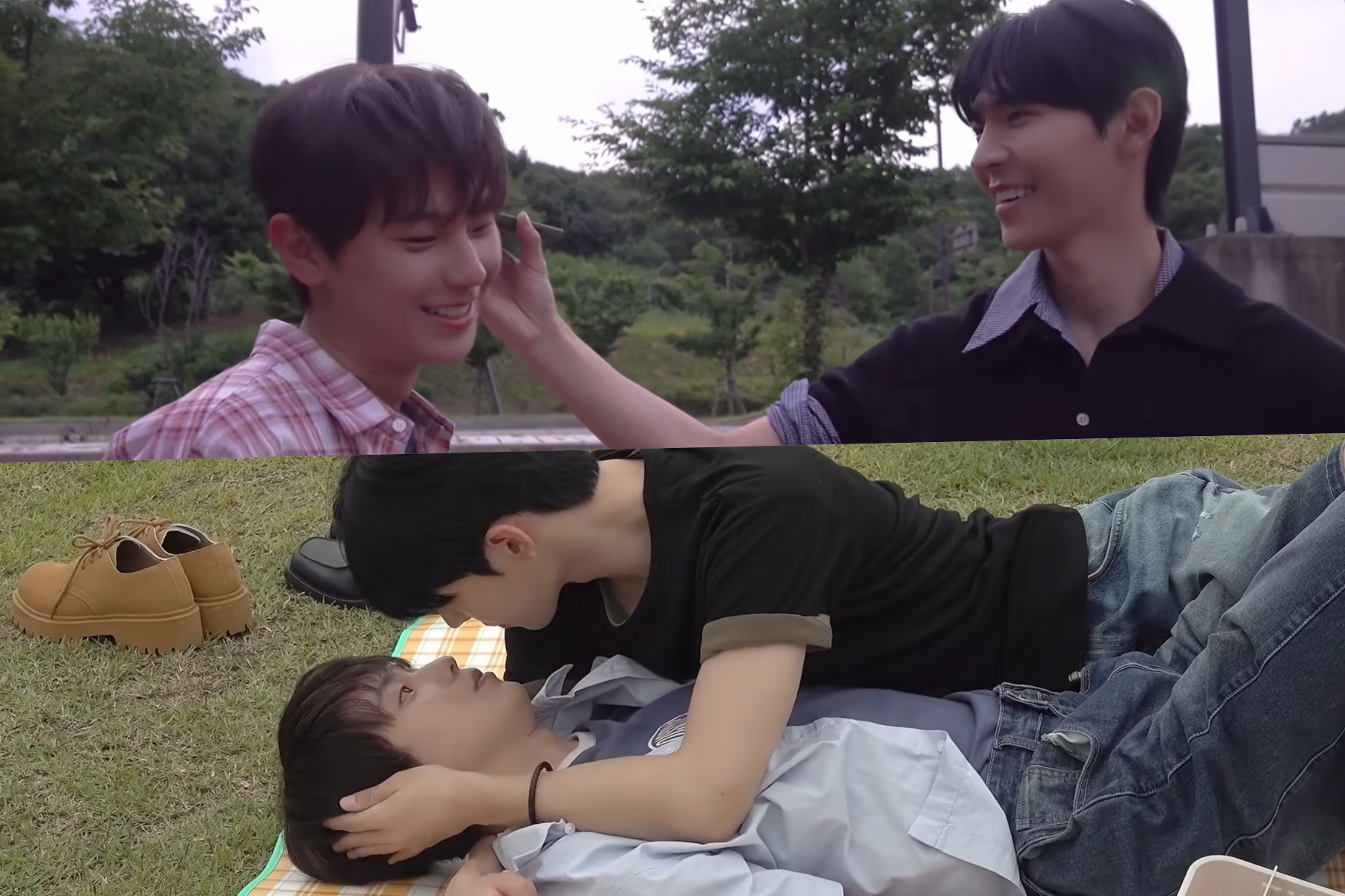 Watch: Seong In Ho And Kim Do Min Bid Farewell At Final Filming For BL Drama “Summertime”