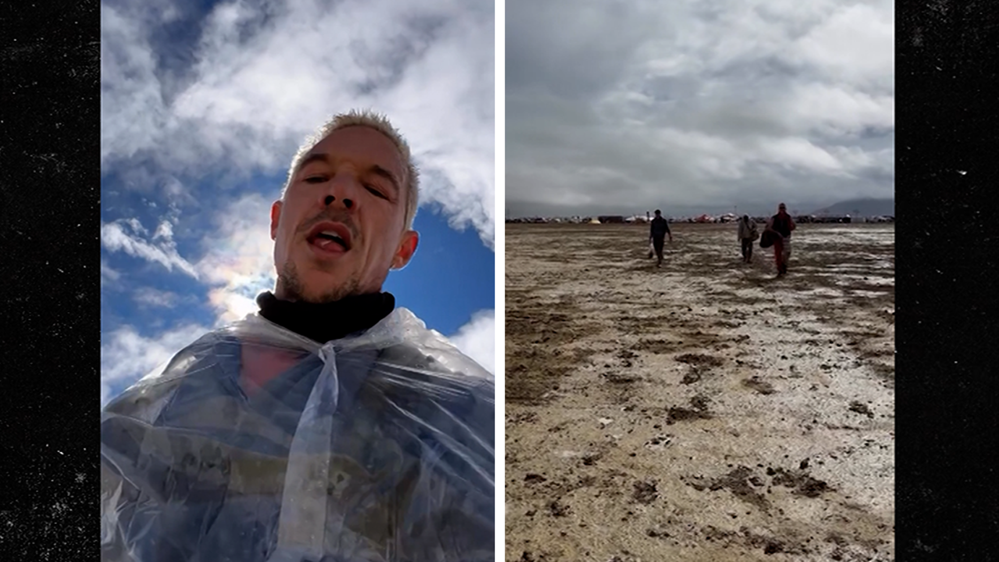 Diplo sharing updates about his desert trek after Burning Man