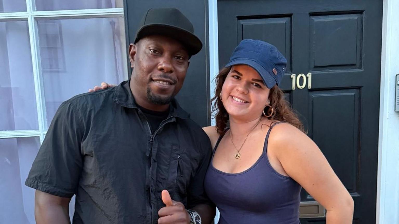 Dizzee Rascal attending the BunkFest folk festival in Wallingford