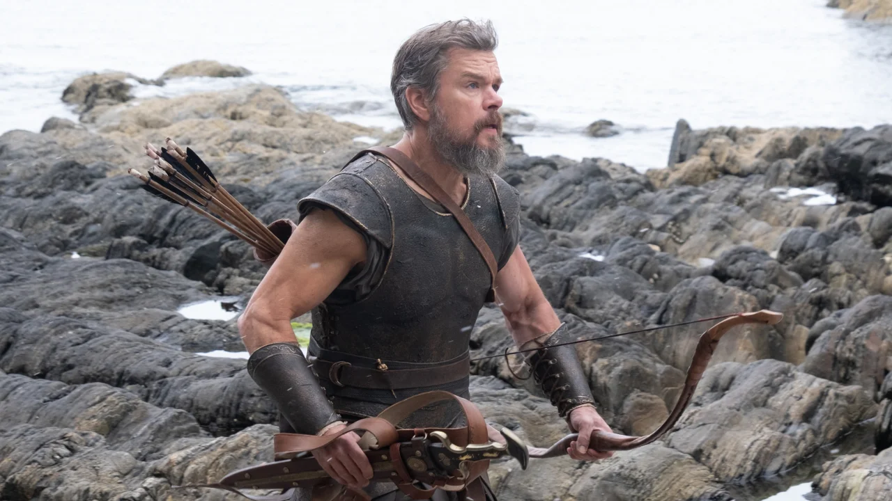 Matt Damon in "The Odyssey"