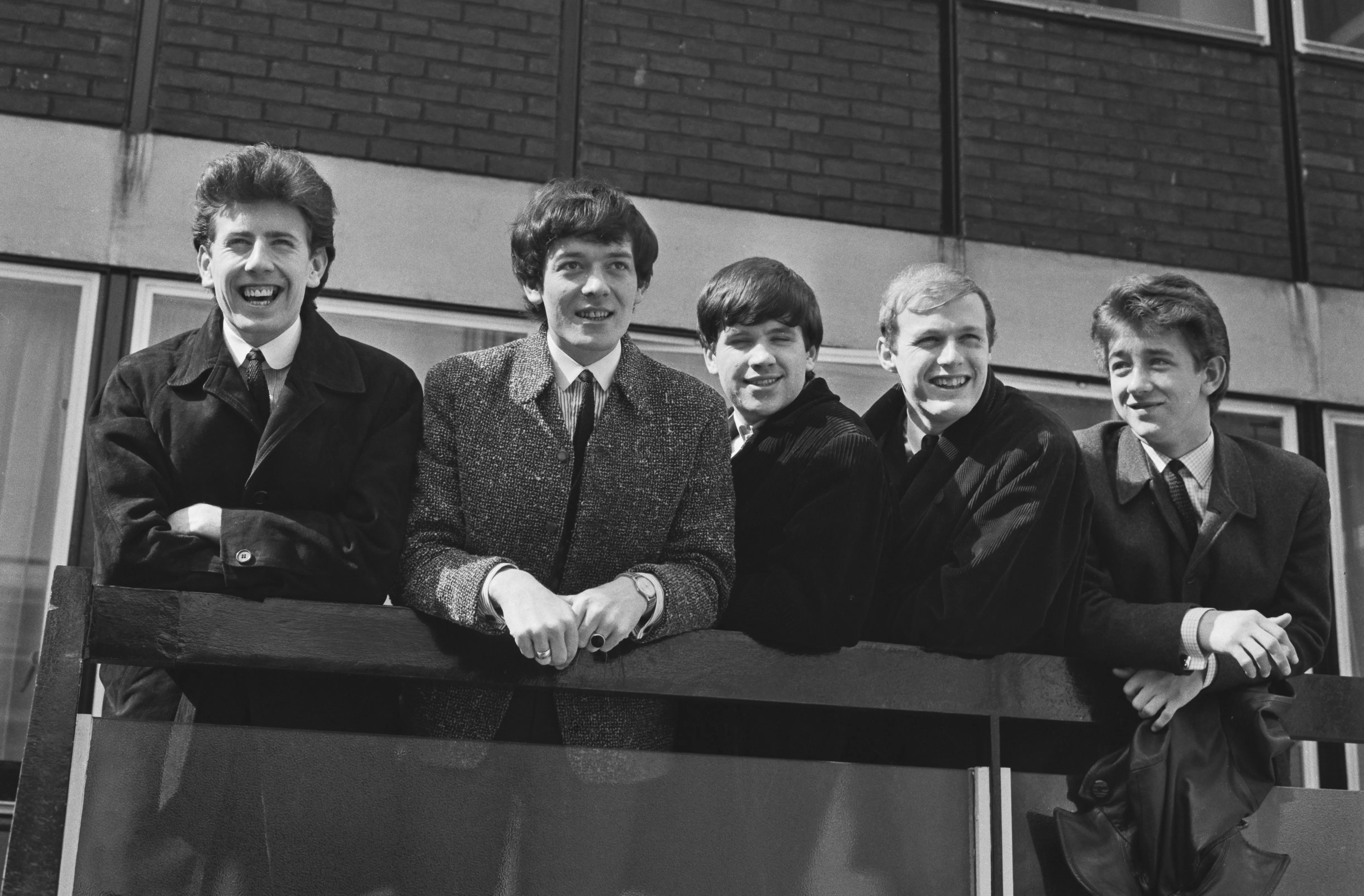 The Hollies classic rock band performing live on stage