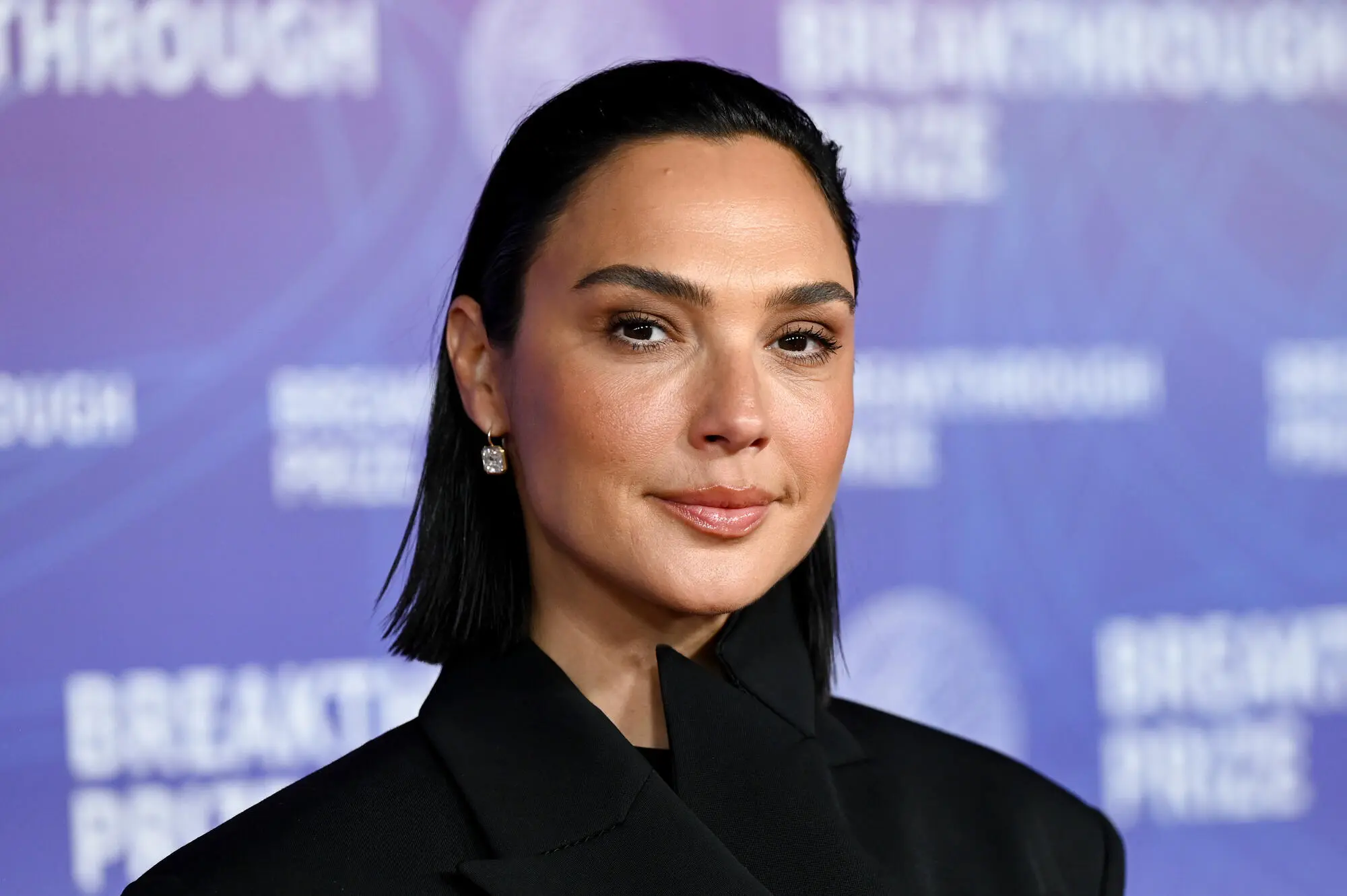 Gal Gadot arriving at an entertainment event on the red carpet