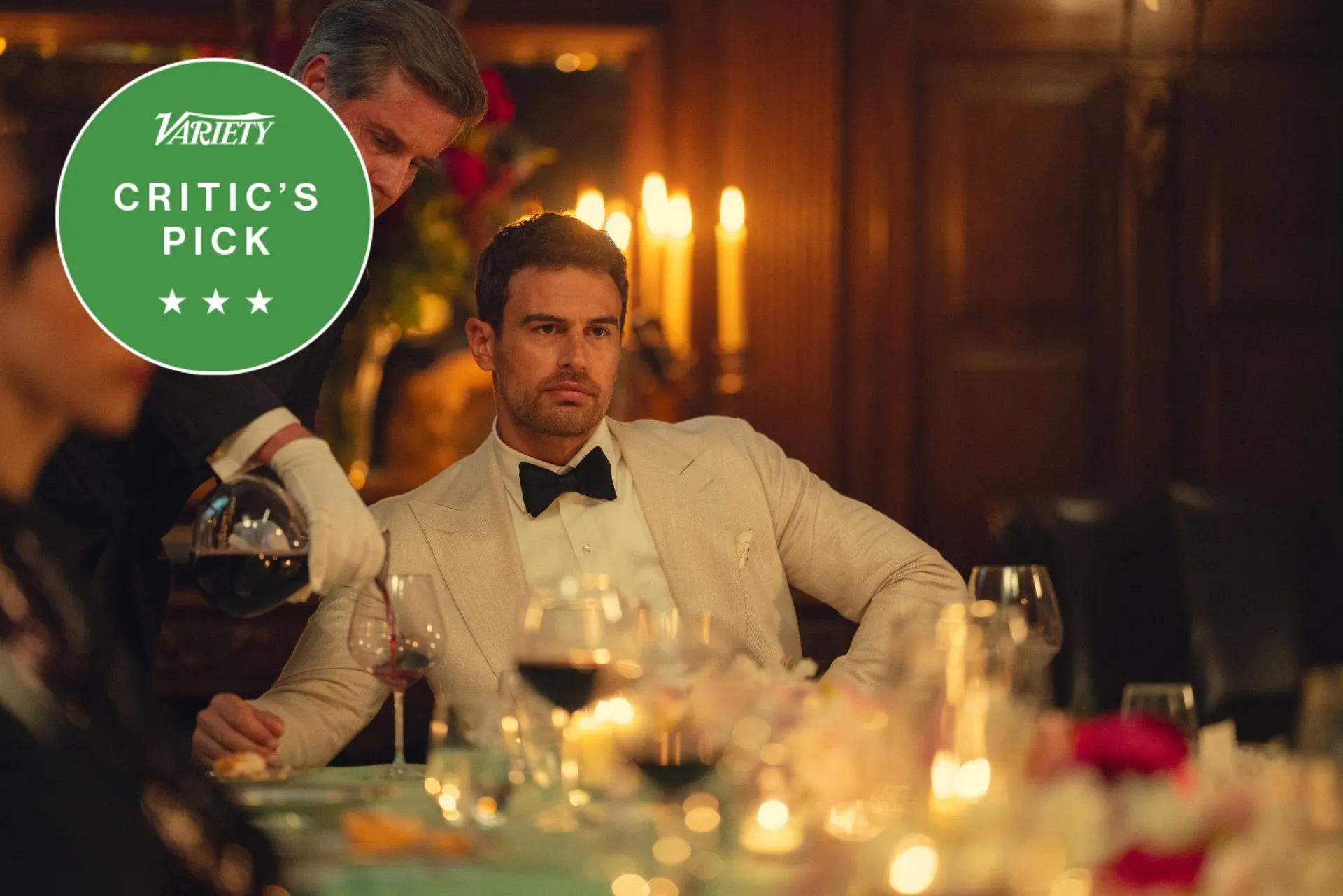 Theo James starring as Eddie Horniman in Netflix's The Gentlemen