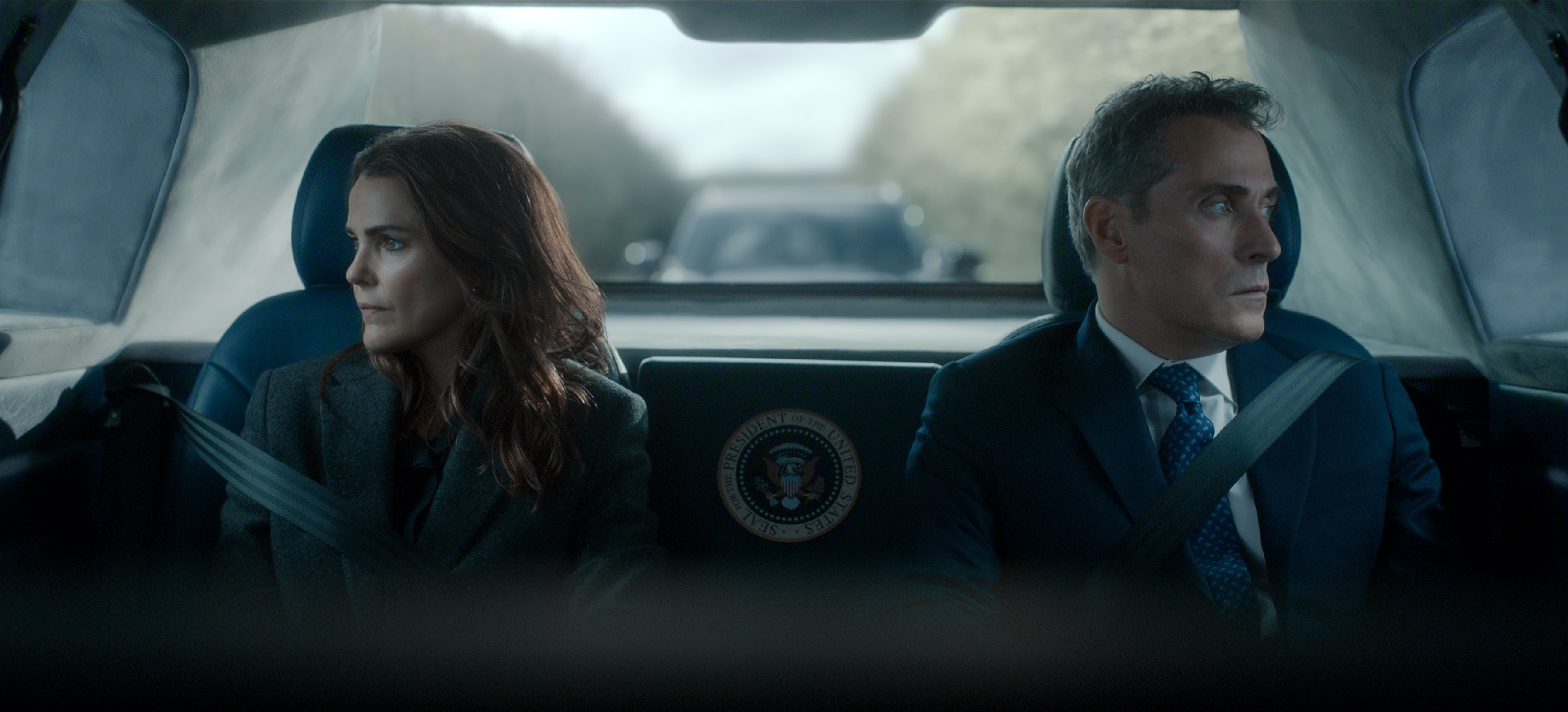 Keri Russell in a scene from Netflix drama The Diplomat