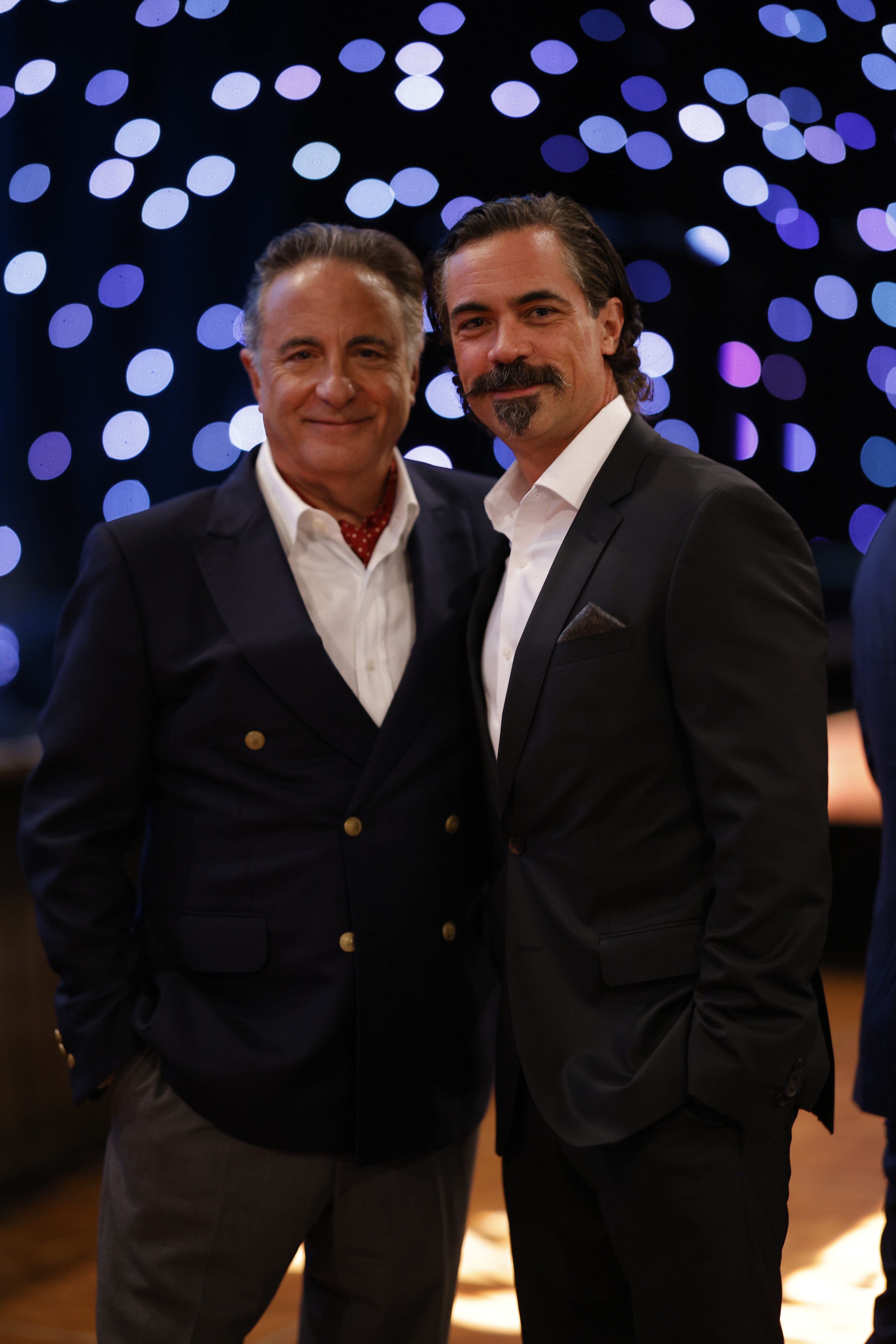 Andy Garcia and Karla Souza in the story: Andy Garcia Honored With Lifetime Achievement Award At 41st Imagen Awards