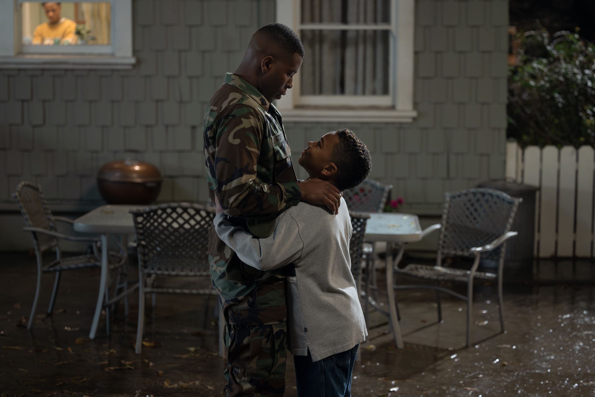 Aaron Pierre and Jasmine Cephas Jones in Lanterns on HBO Max