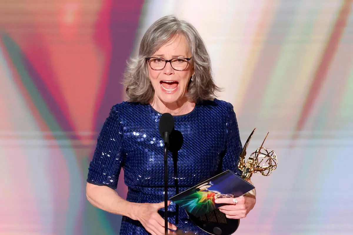 Sally Field at the 78th Emmy Awards held at Peacock Theater on September 14, 2026 in Los Angeles, California.