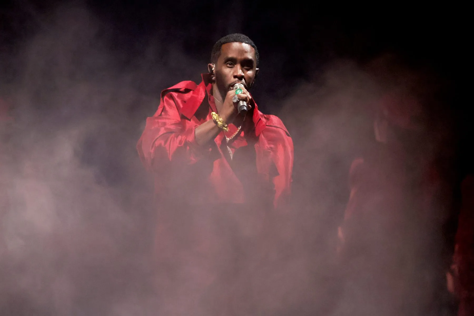 NEWARK, NEW JERSEY - SEPTEMBER 12: Honoree Diddy performs onstage during the 2023 MTV Video Music Awards at Prudential Center on September 12, 2023 in Newark, New Jersey.