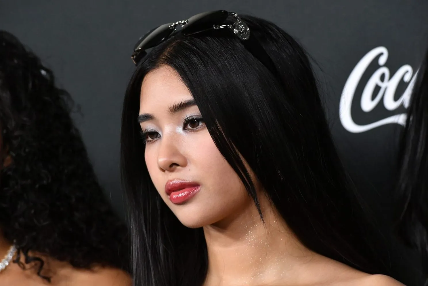KATSEYE's Sophia Laforteza attends Universal Music Group's GRAMMY afterparty at Nya Studios on Feb. 1, 2026, in Los Angeles.