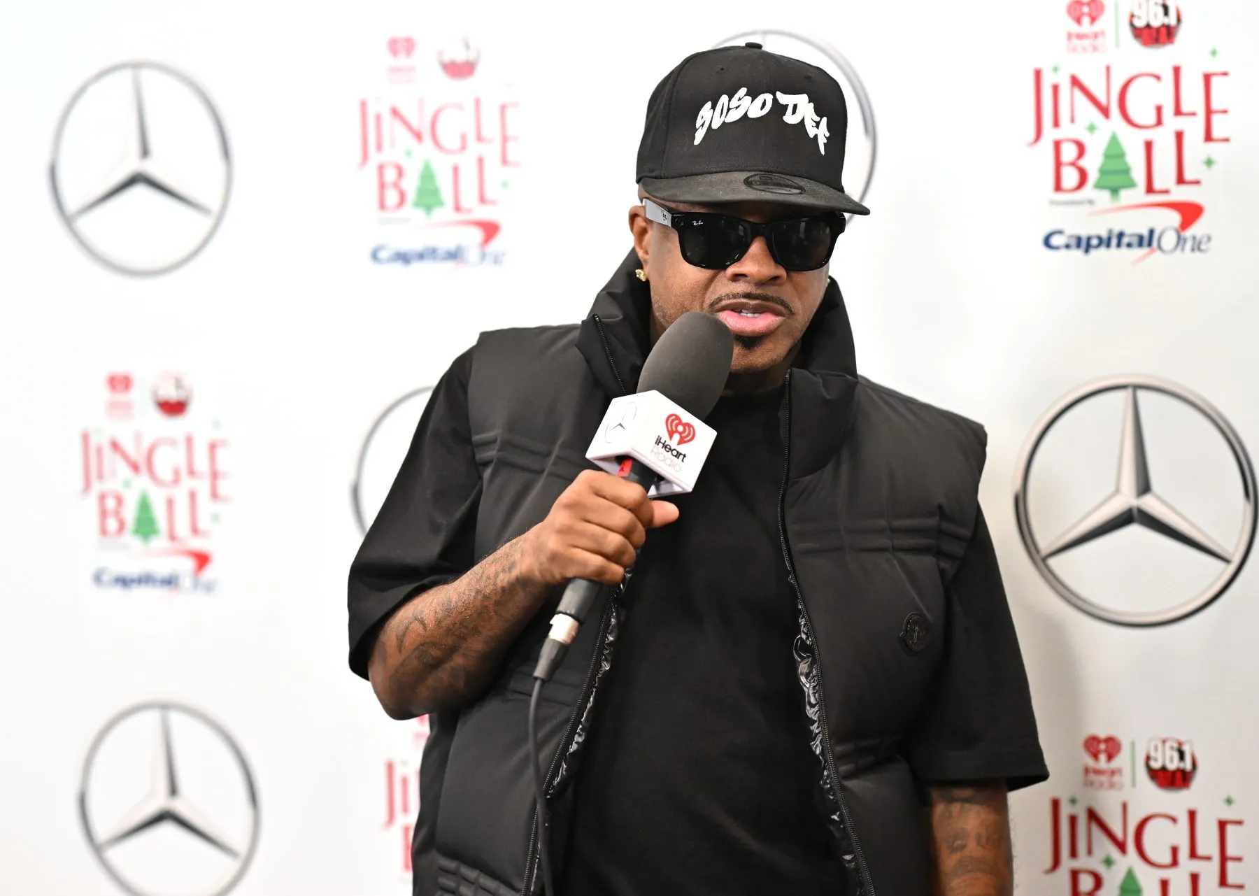 ATLANTA, GEORGIA - DECEMBER 18: Jermaine Dupri attends iHeartRadio 96.1 The Beat's Jingle Ball 2025 Presented By Capital One at State Farm Arena on December 18, 2025 in Atlanta, Georgia. (Photo by Paras Griffin/ Ima