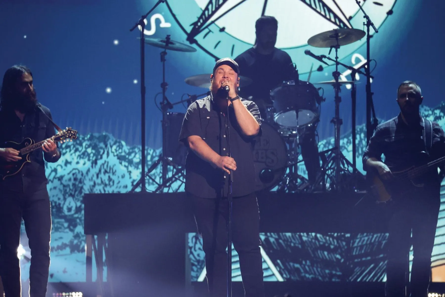 Luke Combs at the 58th Academy of Country Music Awards from Ford Center at The Star on May 11, 2023 in Frisco, Texas.