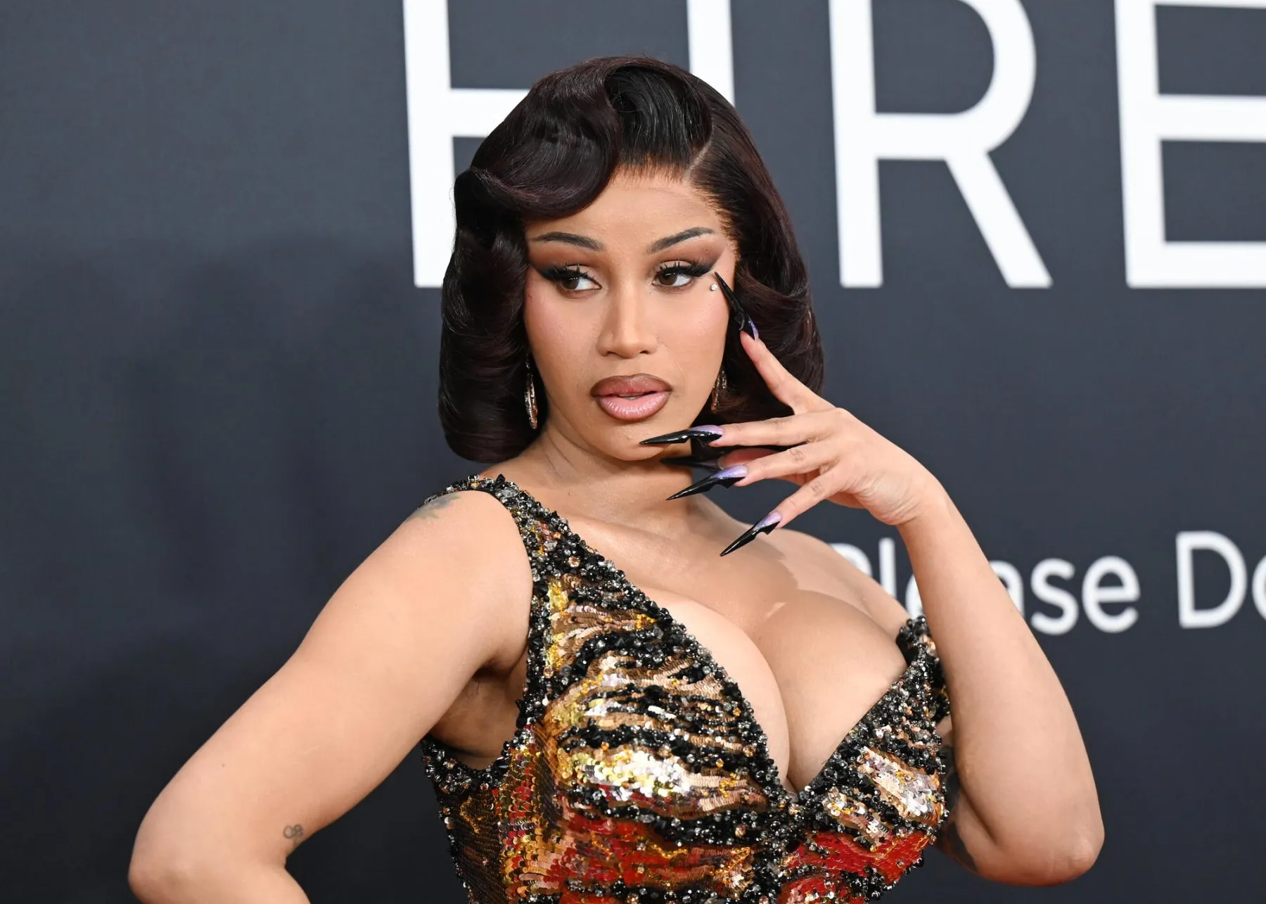 Cardi B at the 67th GRAMMY Awards held at the Arena on February 2, 2025 in Los Angeles, California.