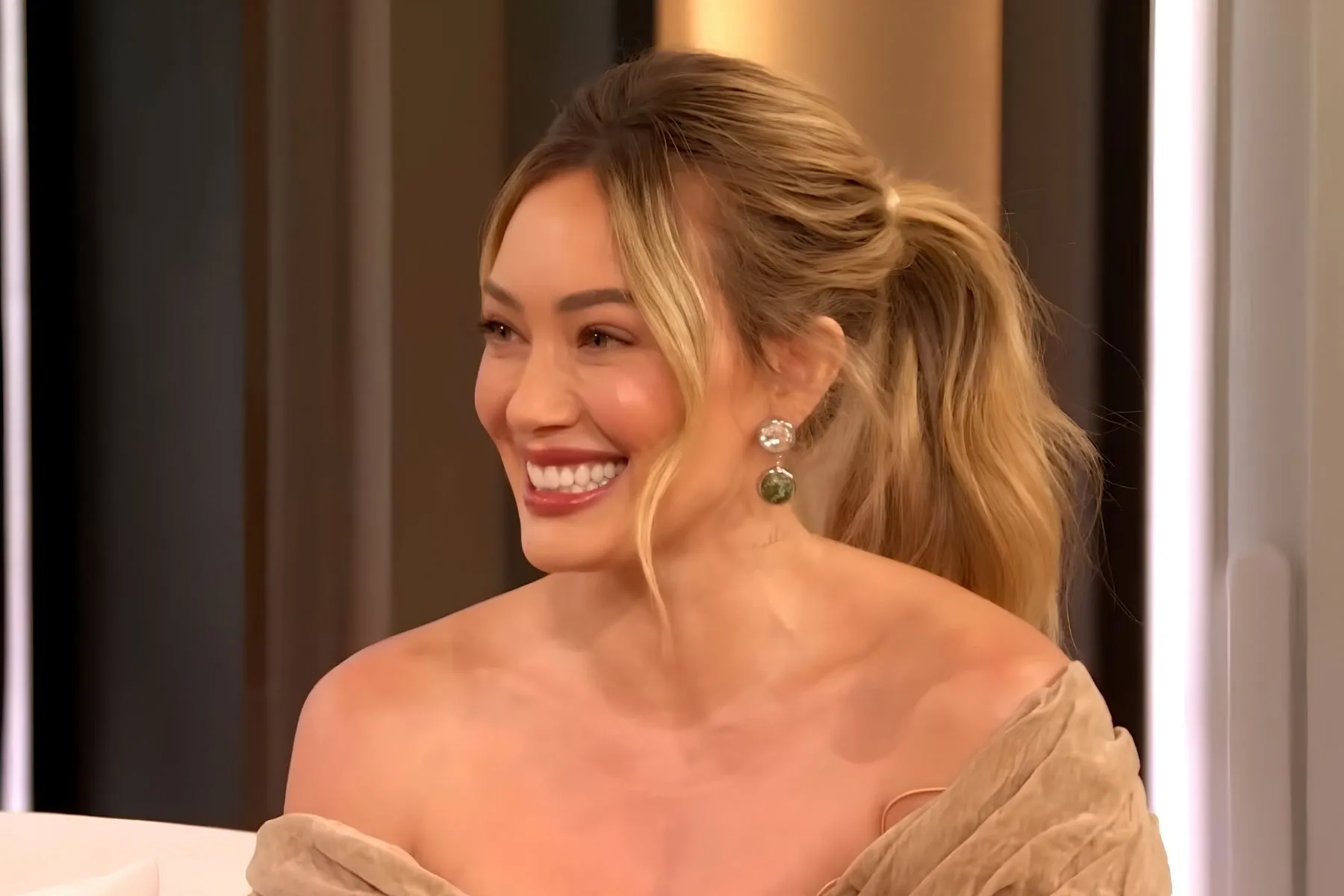 Hilary Duff on "The Drew Barrymore Show" on August 22, 2026.