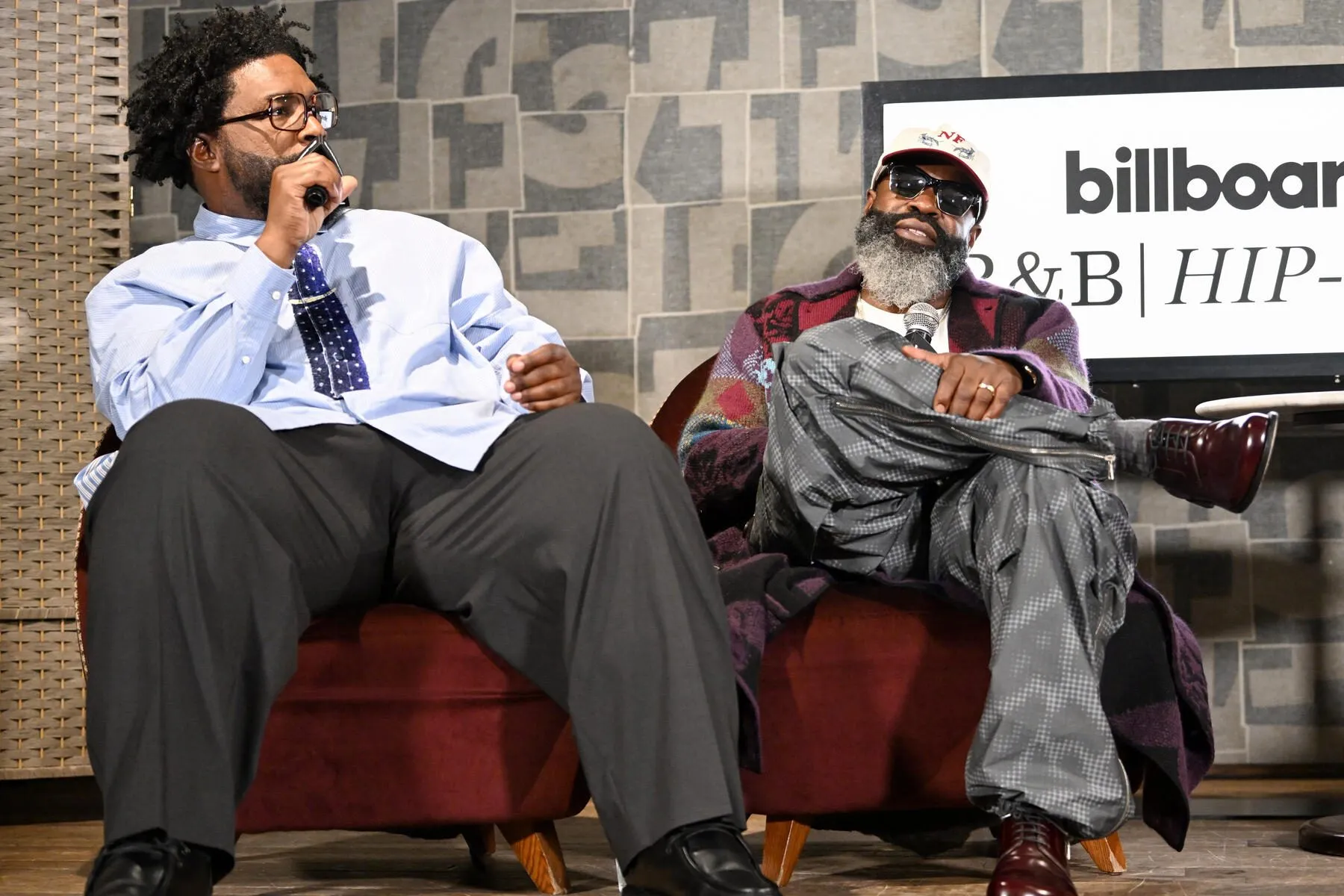 Questlove and Black Thought at the Billboard House: R&B Hip-Hop 2026 panels held on September 09, 2026 in New York City, New York.
