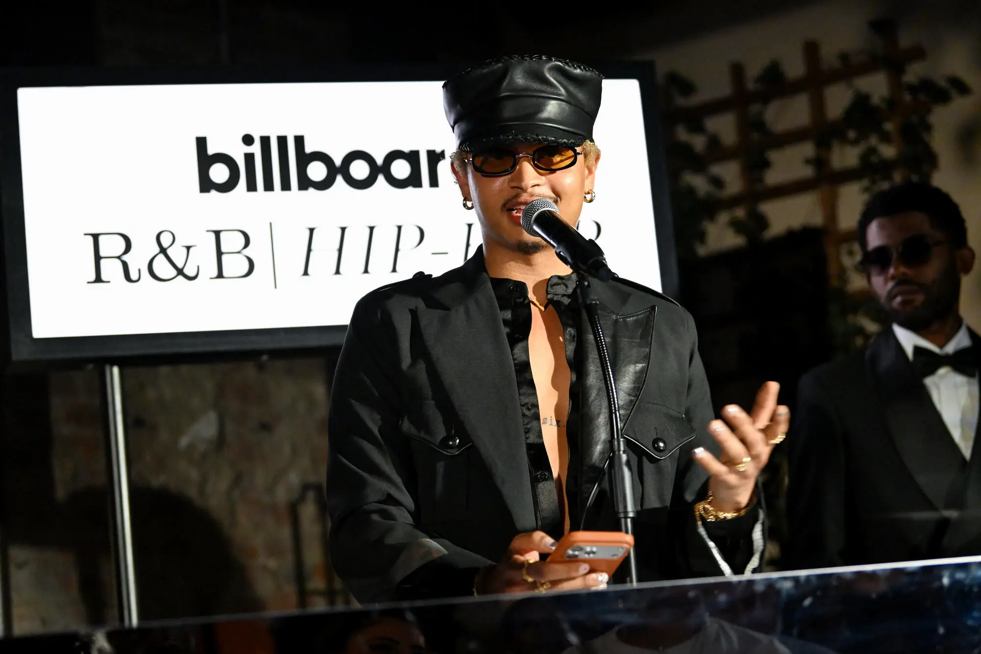 Destin Conrad accepts the Rising Star Award at the Billboard R&B Hip-Hop Power Players 2026 event on September 09, 2026 in New York City, New York.
