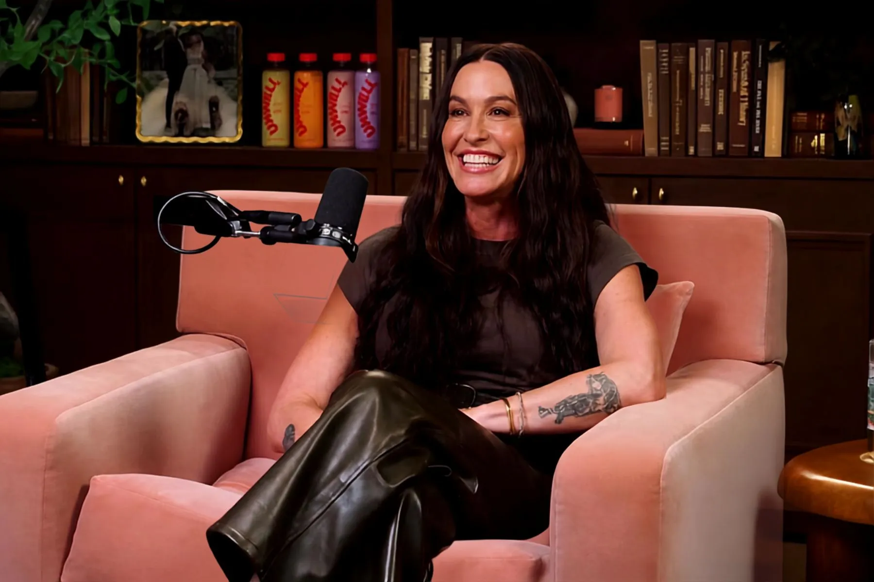 Alanis Morissette on the "Call Her Daddy" podcast