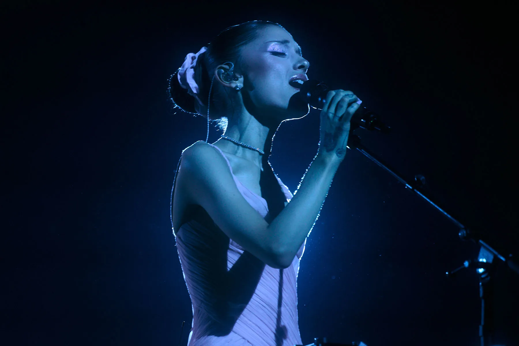Ariana Grande performs her "Eternal Sunshine" tour at Texas Moody Center in Austin, TX on June 24 2026.