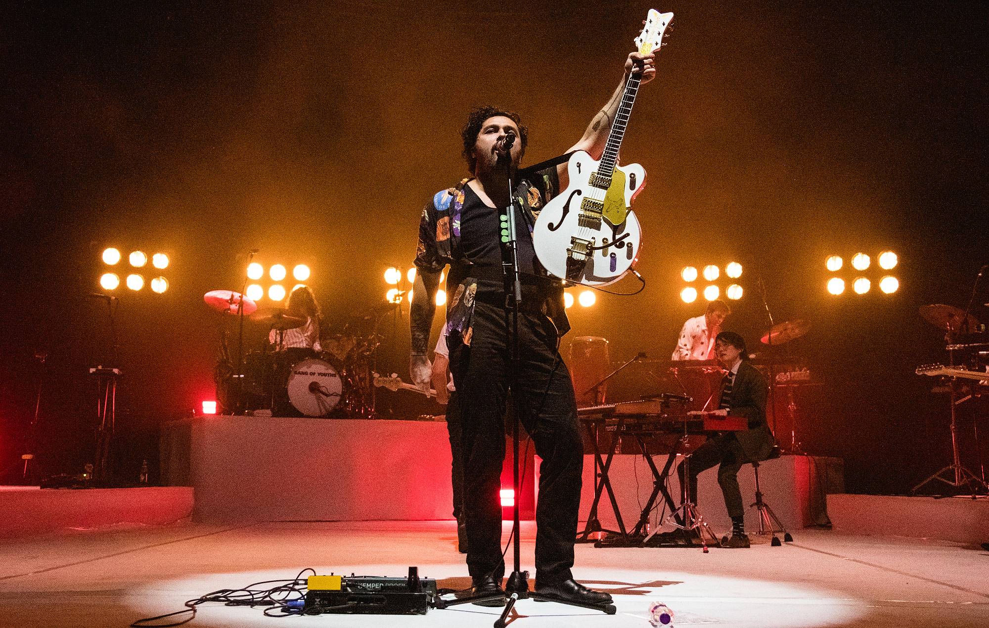 Gang of Youths perform at O2 Academy Brixton on March 15, 2022 in London, England.