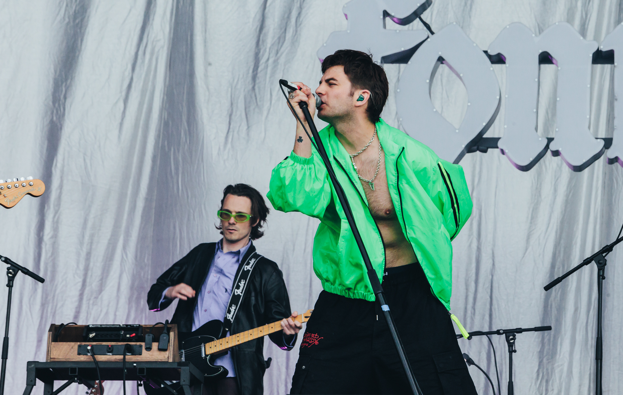 Fontaines D.C. performing live on stage