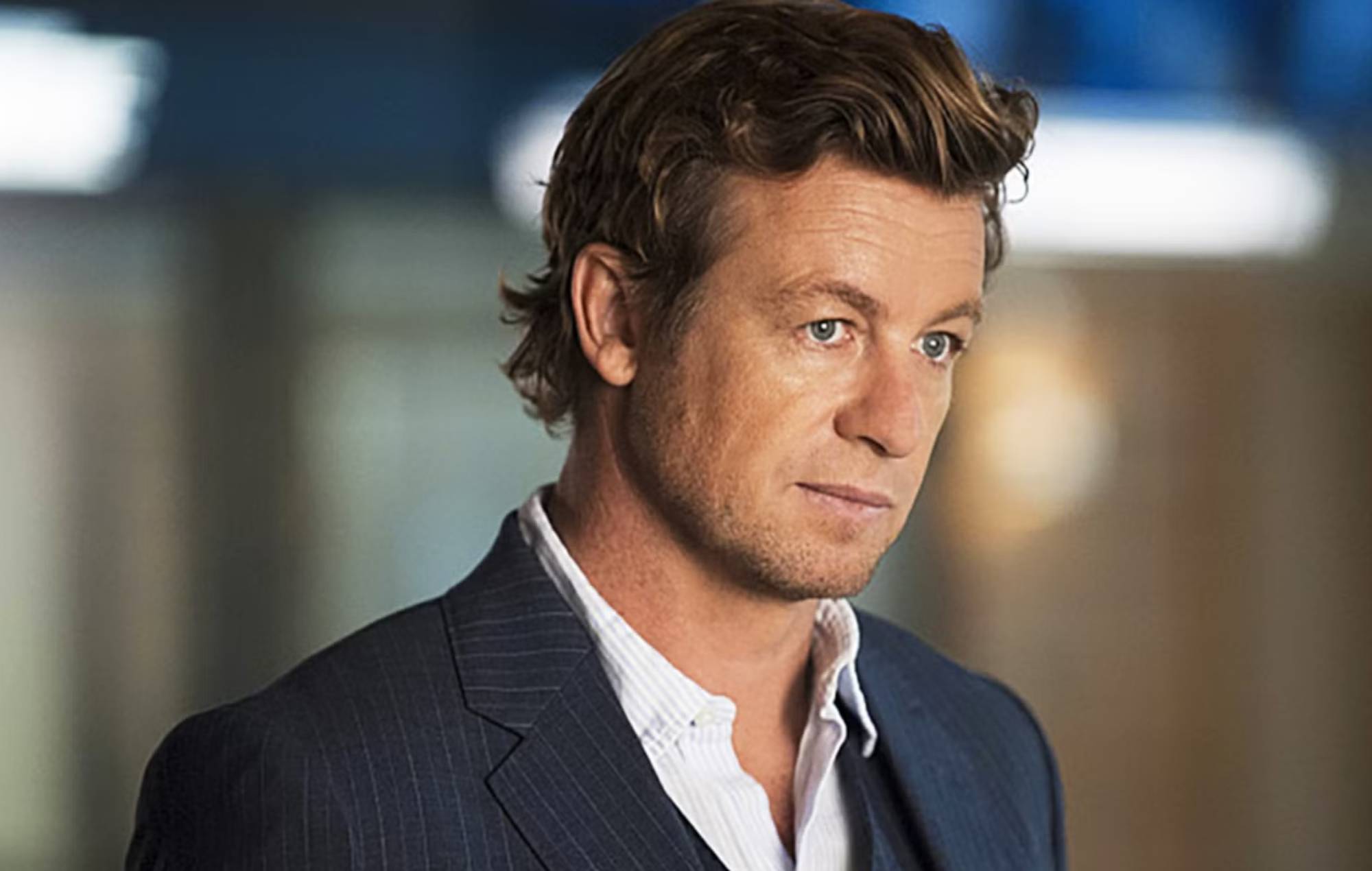 Simon Baker as Patrick Jane in a scene from The Mentalist