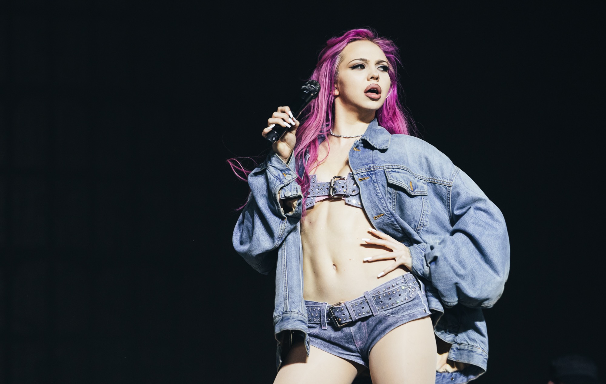 ADÉLA performing on stage at Reading Festival 2026