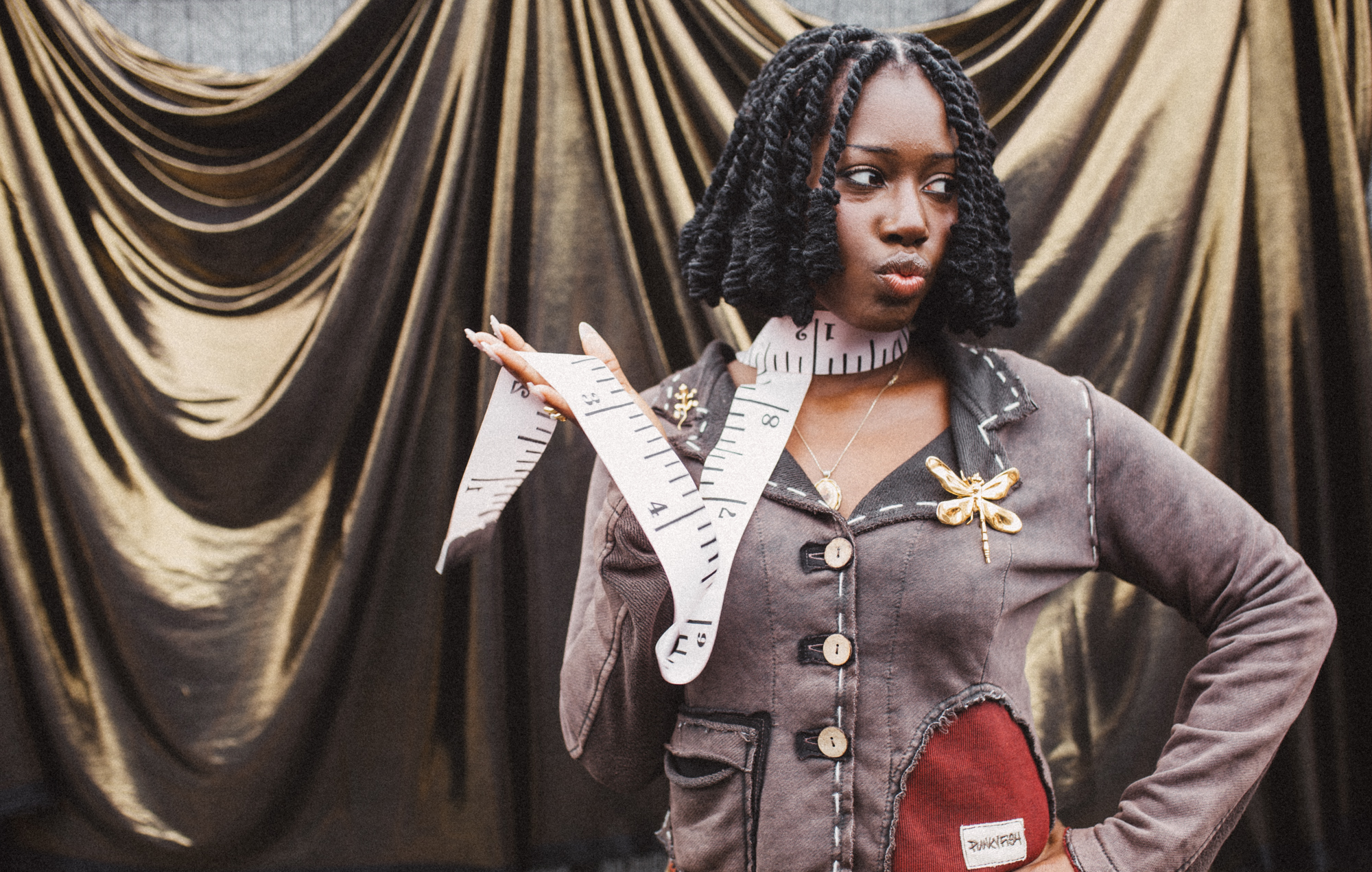 Sade Olutola performing live on stage at Reading Festival