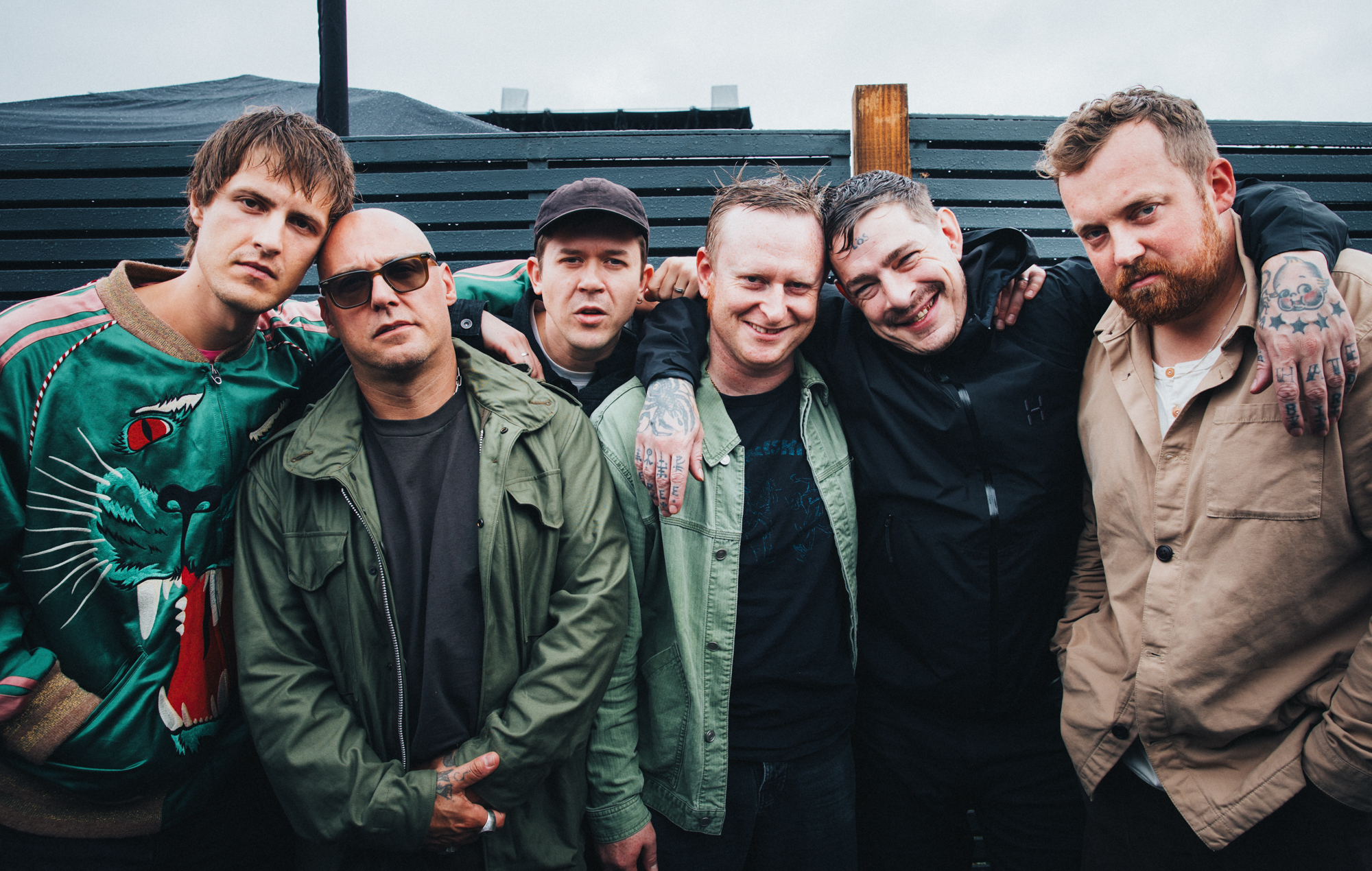 Viagra Boys perform live on stage at Reading Festival