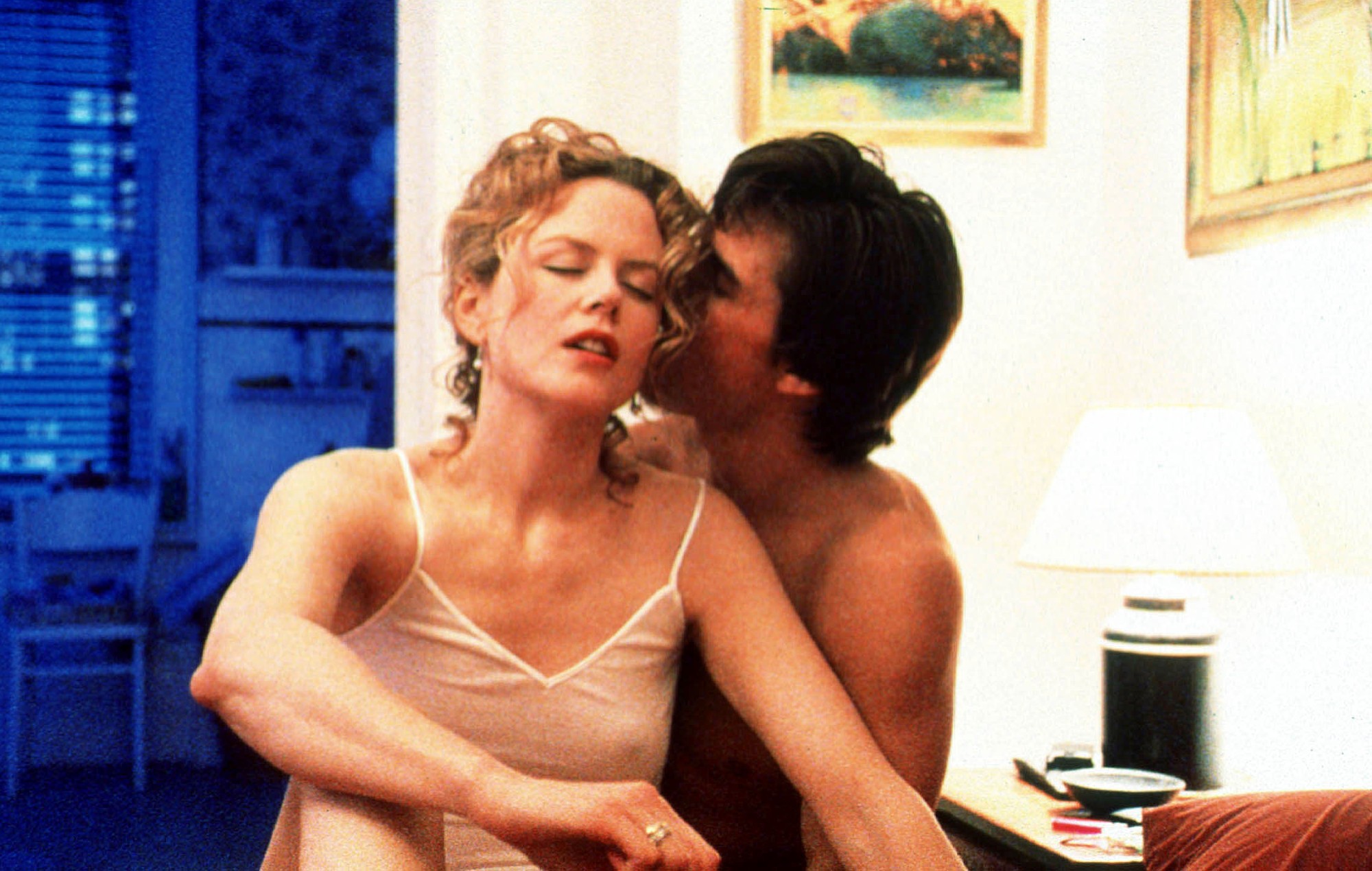 Tom Cruise and Nicole Kidman attending the premiere of Eyes Wide Shut