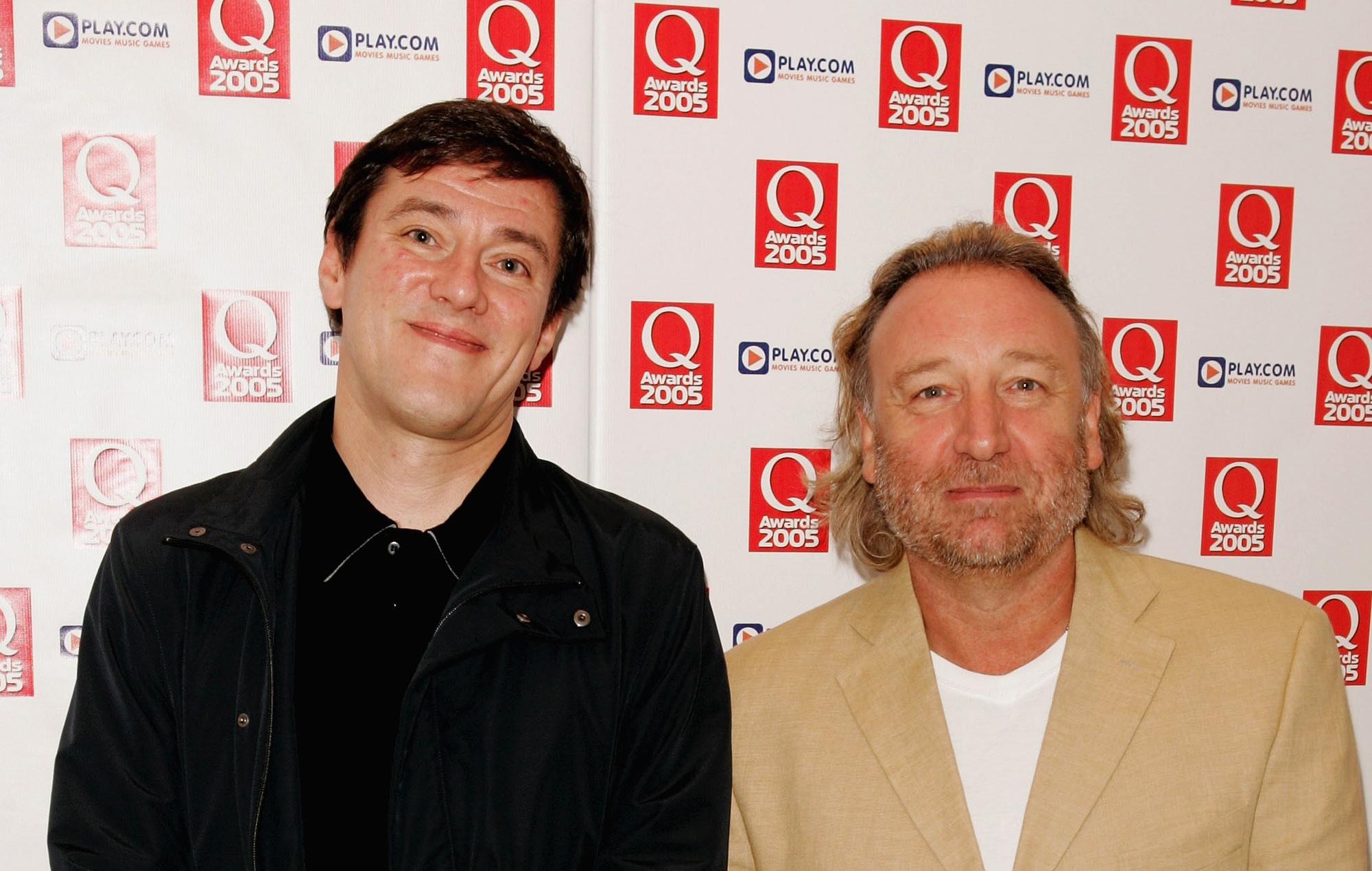 Stephen Morris of New Order on stage