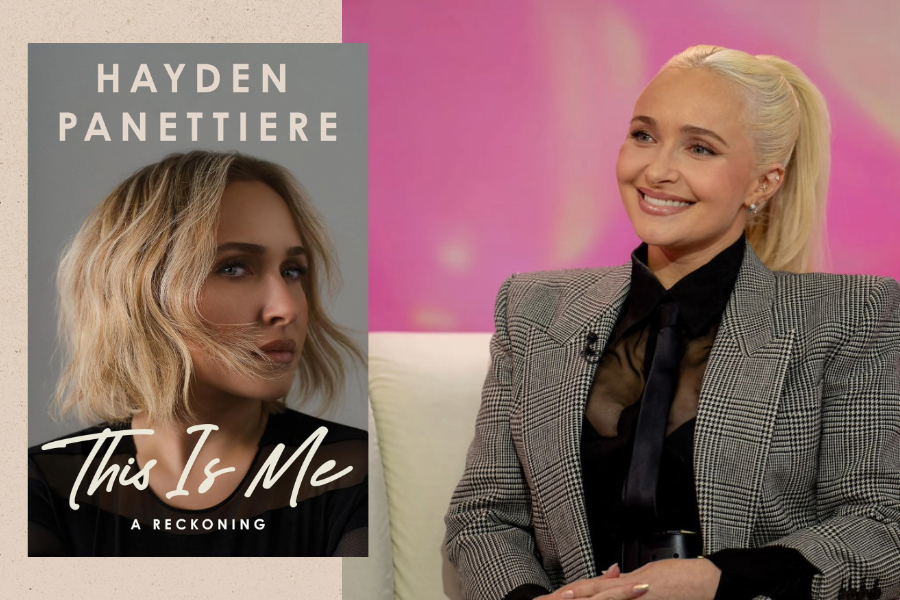 Hayden Panettiere posing on a red carpet event