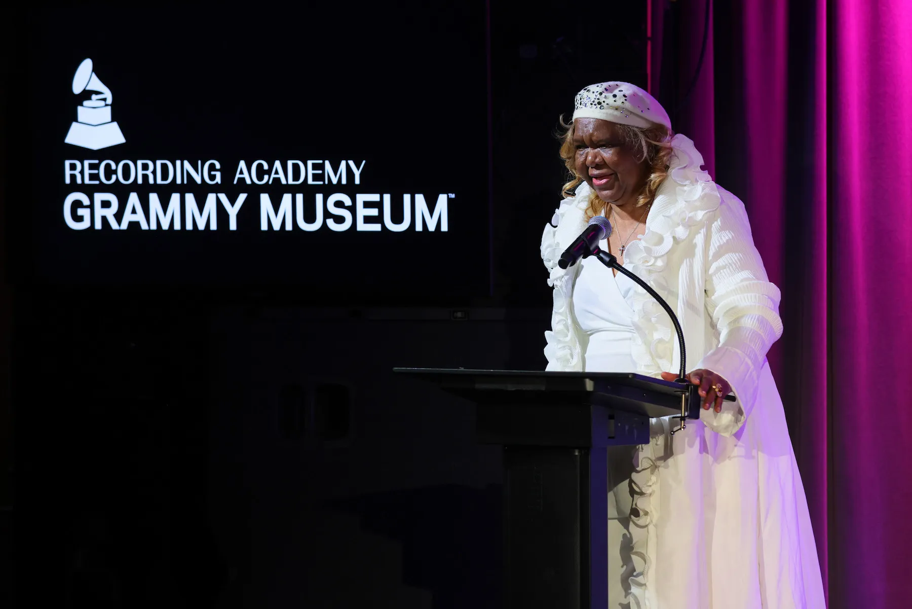 Janie Bradford in a vintage photo remembering her legacy as a Motown songwriter