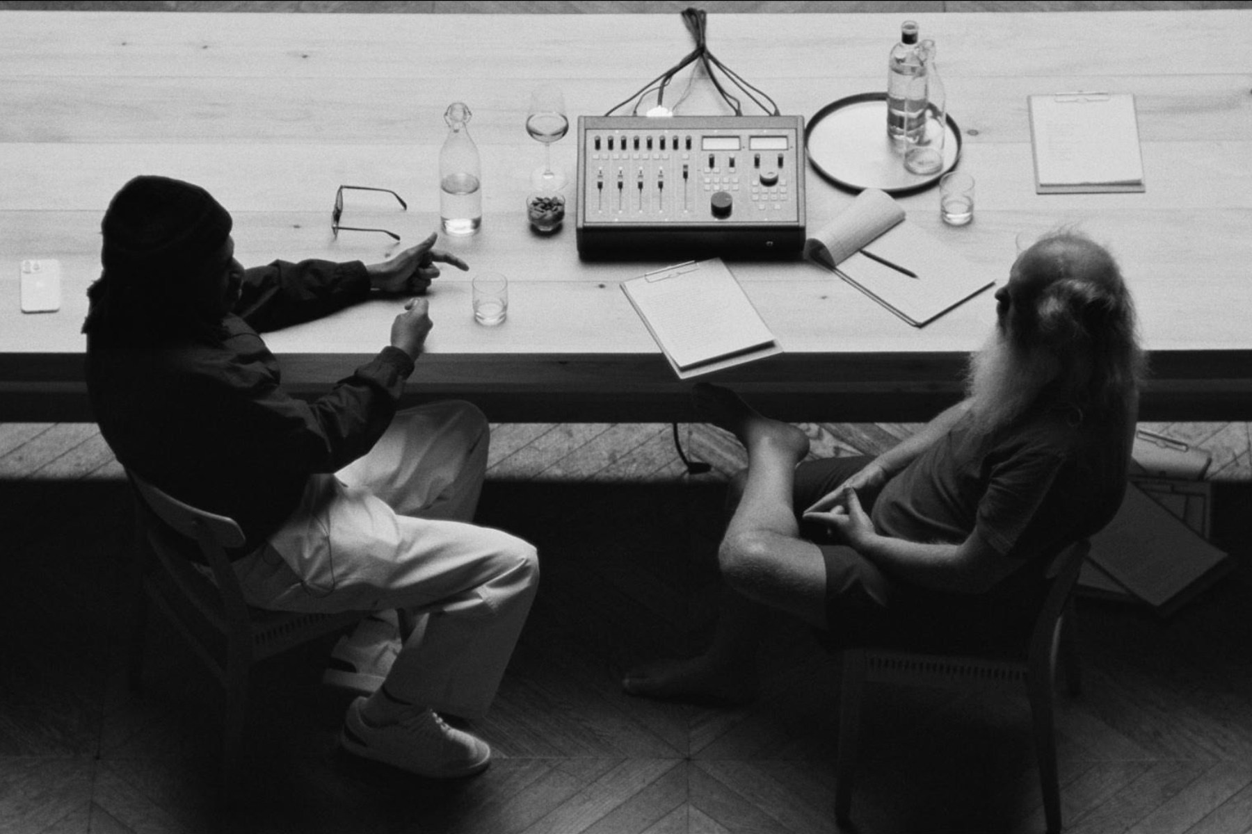 Jay-Z and Rick Rubin collaborating